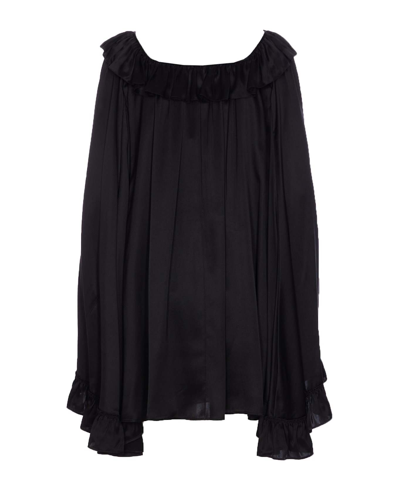 Shirt With Volant - 2