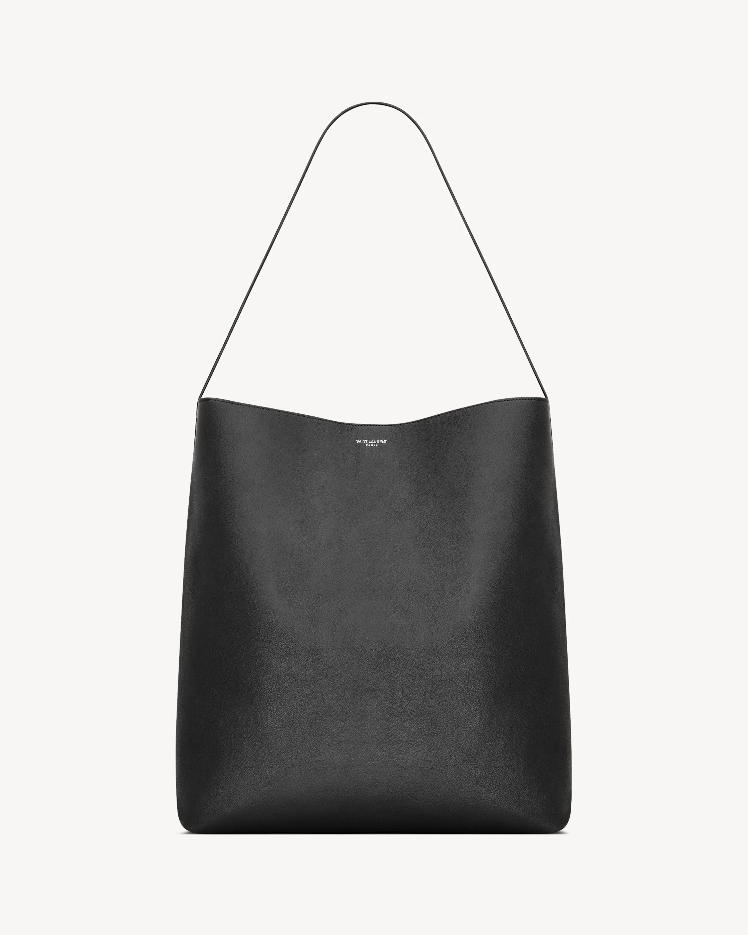 BOLD HOBO BAG IN LEATHER - 1