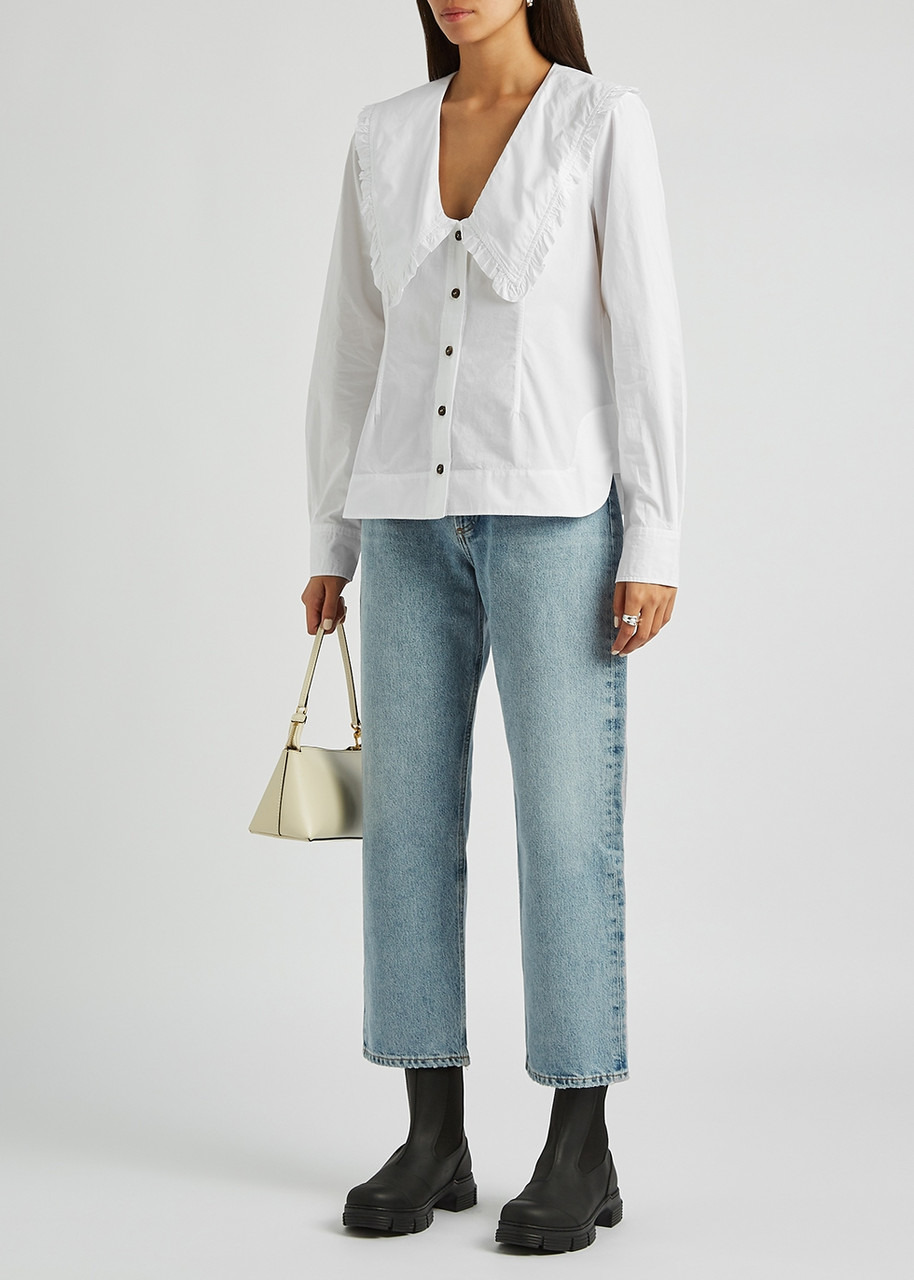 Cotton-poplin shirt - 4