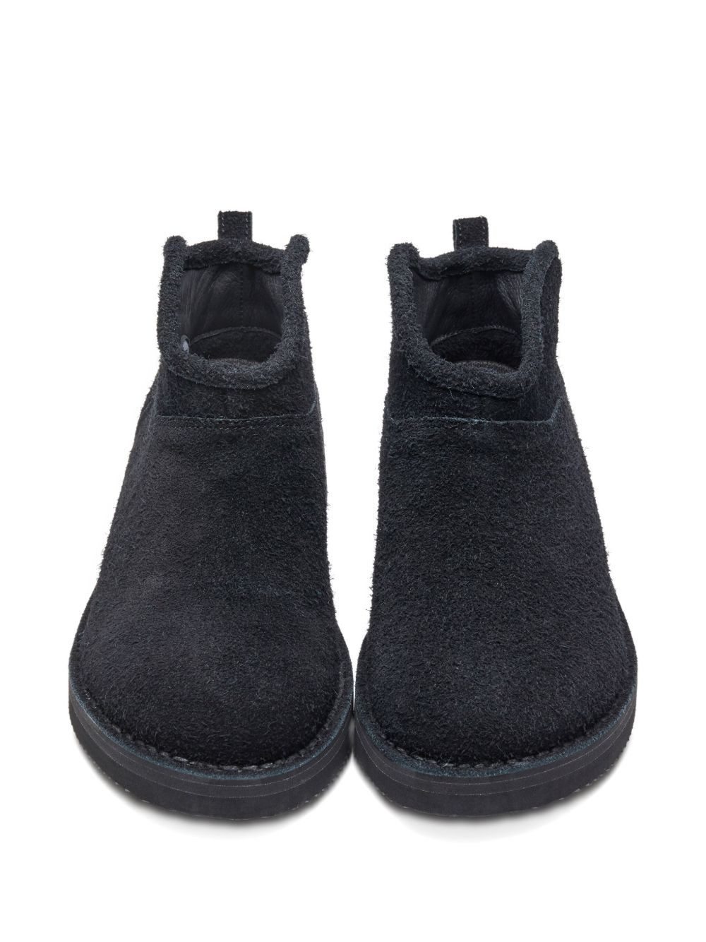 suede pull-on boots - 4
