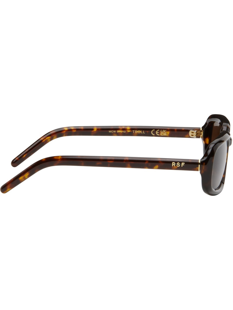 RETROSUPERFUTURE Brown Troll Sunglasses outlook
