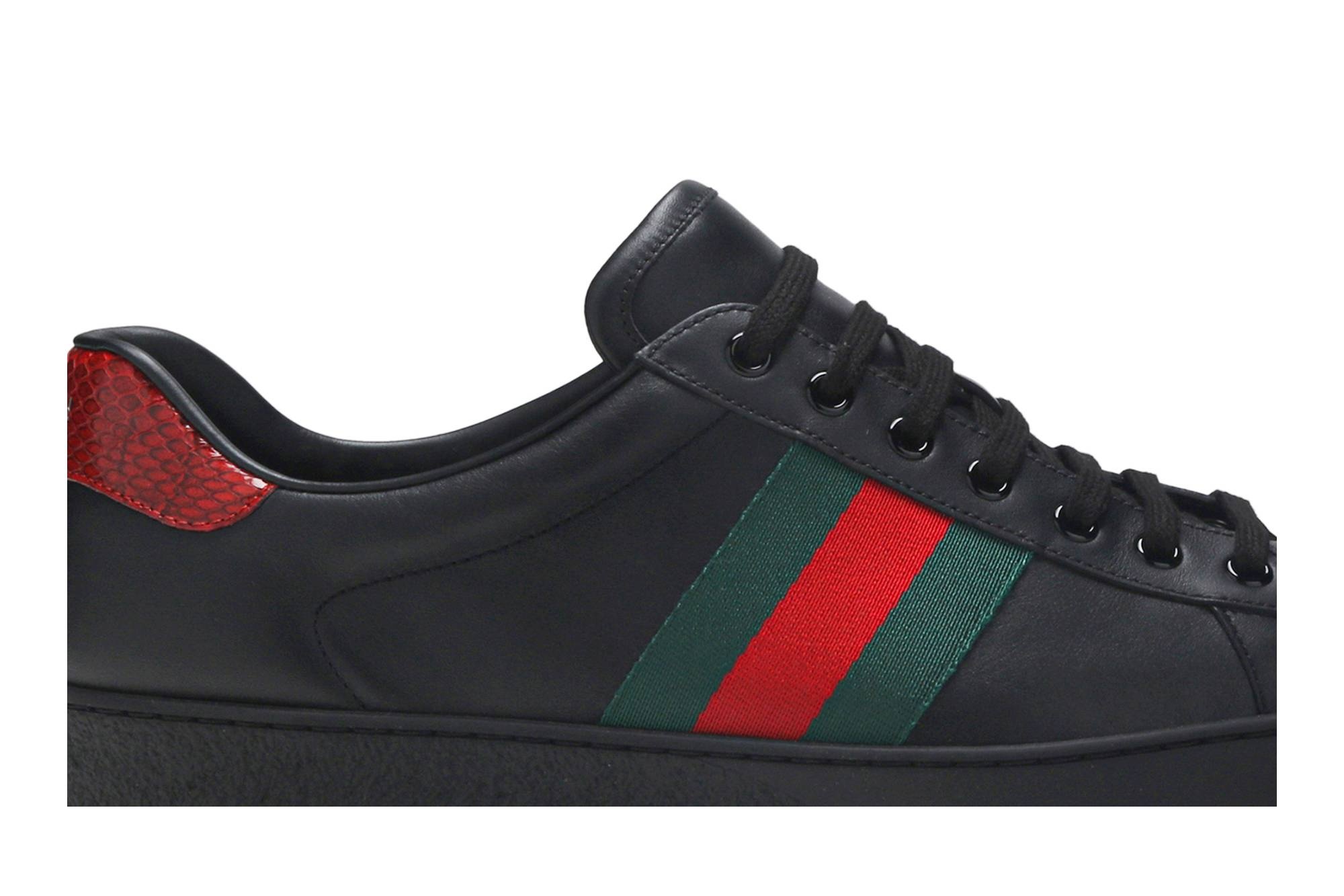 Gucci Ace Leather 'Black' - 2