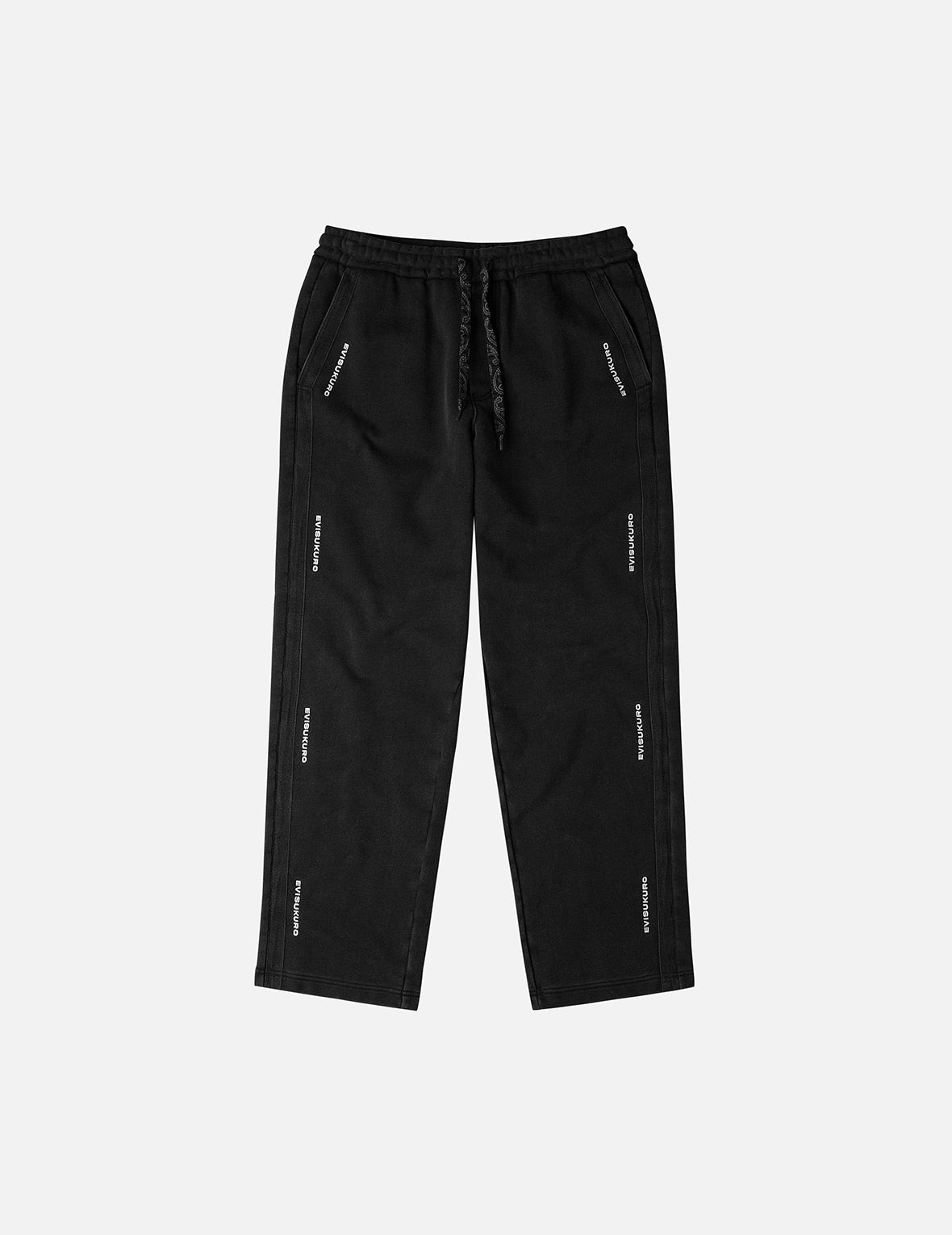 Logo Embroidery Relax Fit Sweatpants - 3