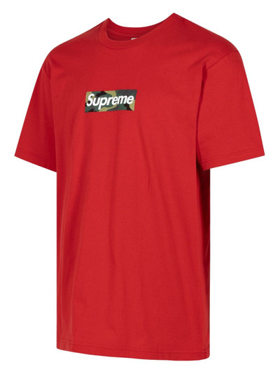 Supreme box logo cotton T-shirt outlook