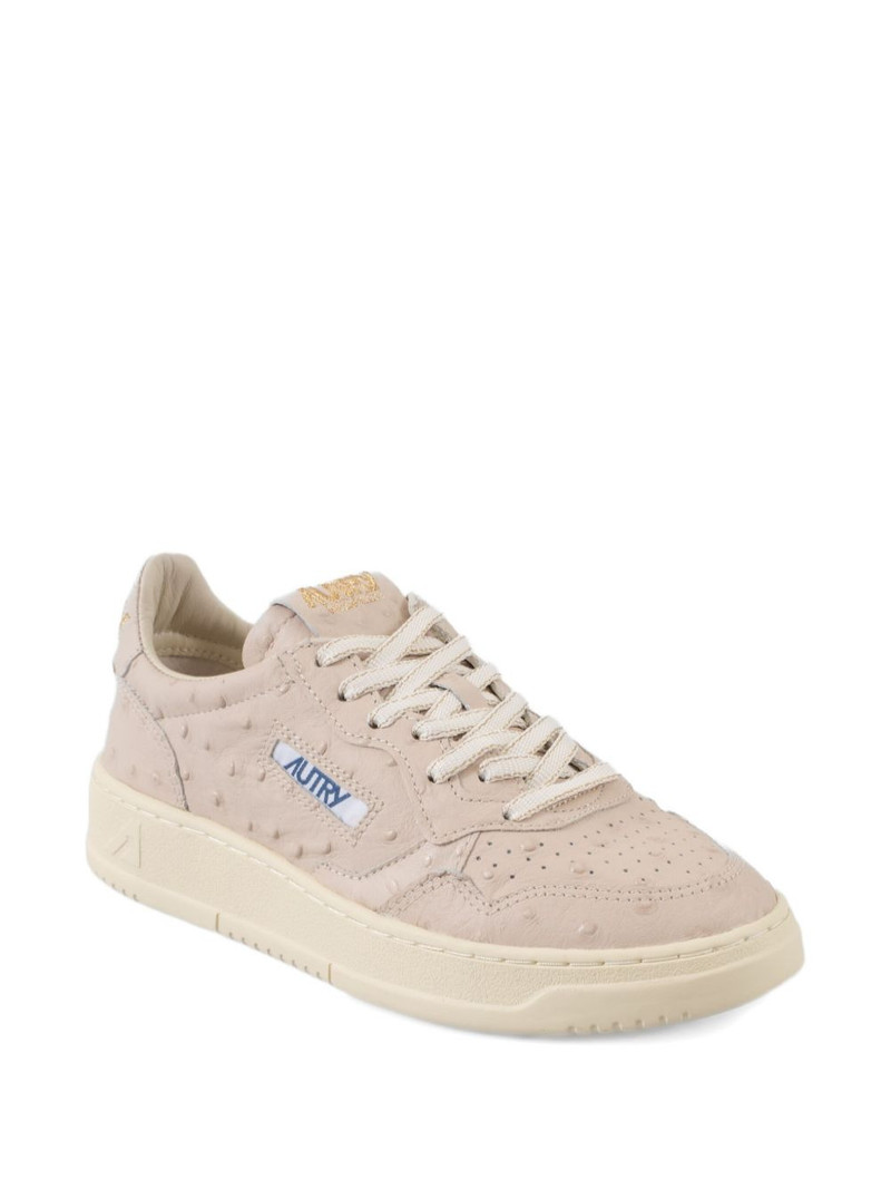 AUTRY logo-embroidered sneakers outlook