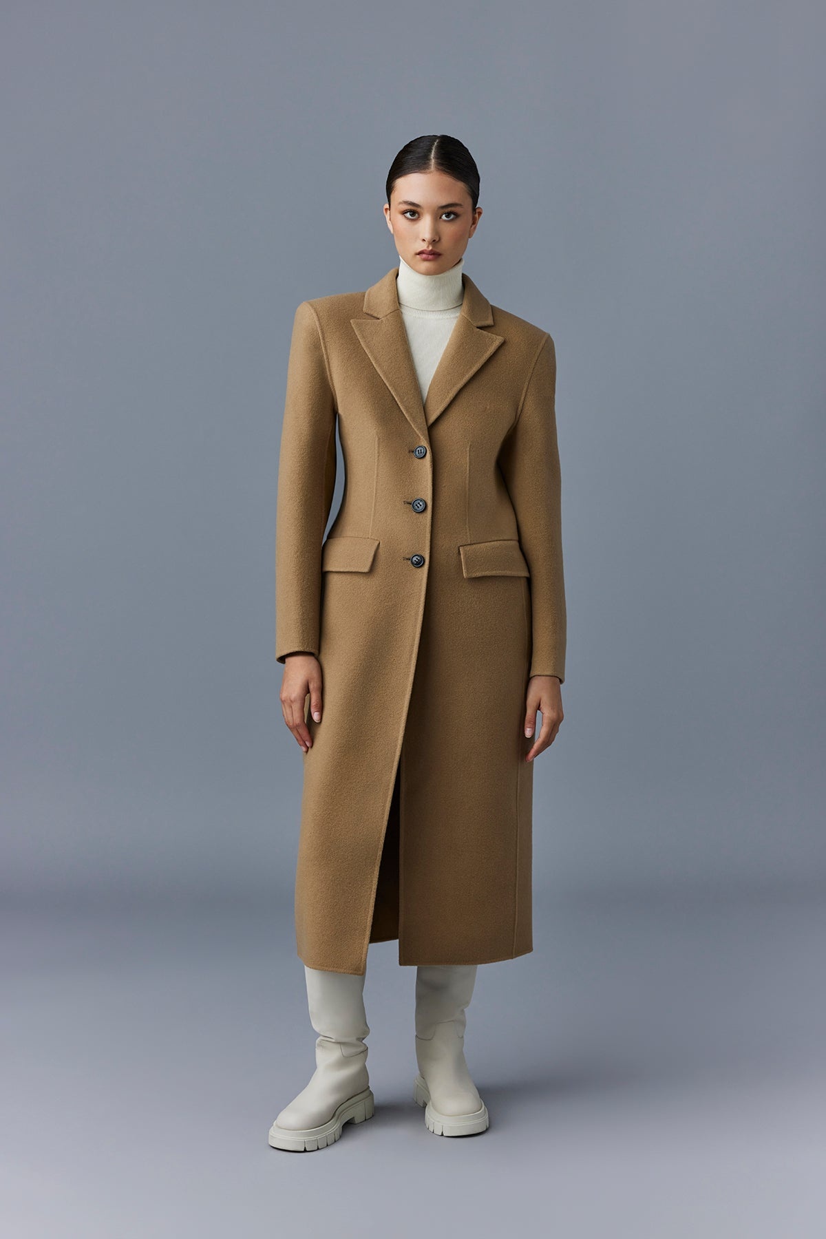 RUTH Double-face wool long coat - 2