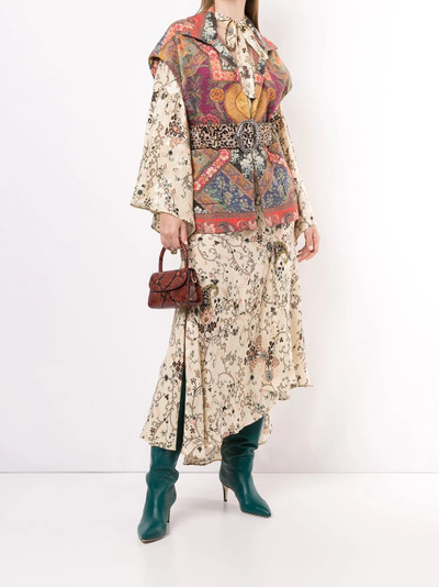 Etro paisley-print gilet outlook