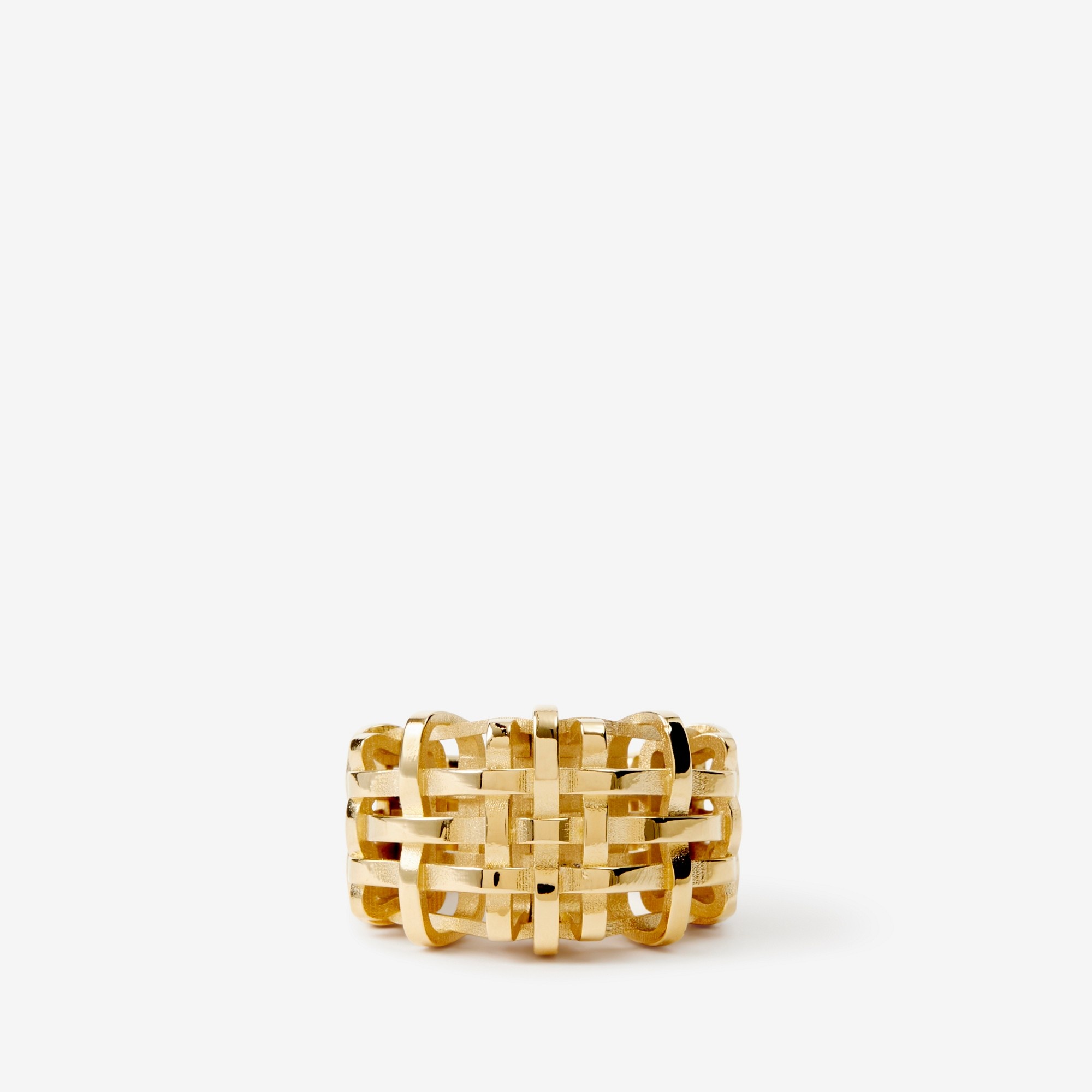 Check Gold-plated Ring - 1