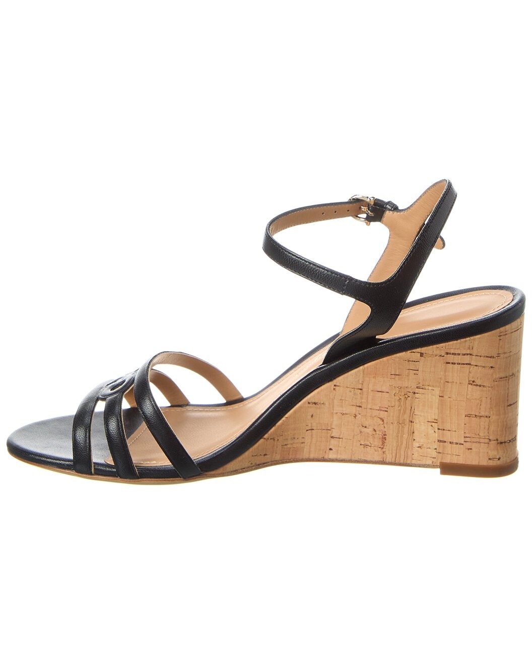 Ferragamo Fieri Leather Wedge Sandal - 2