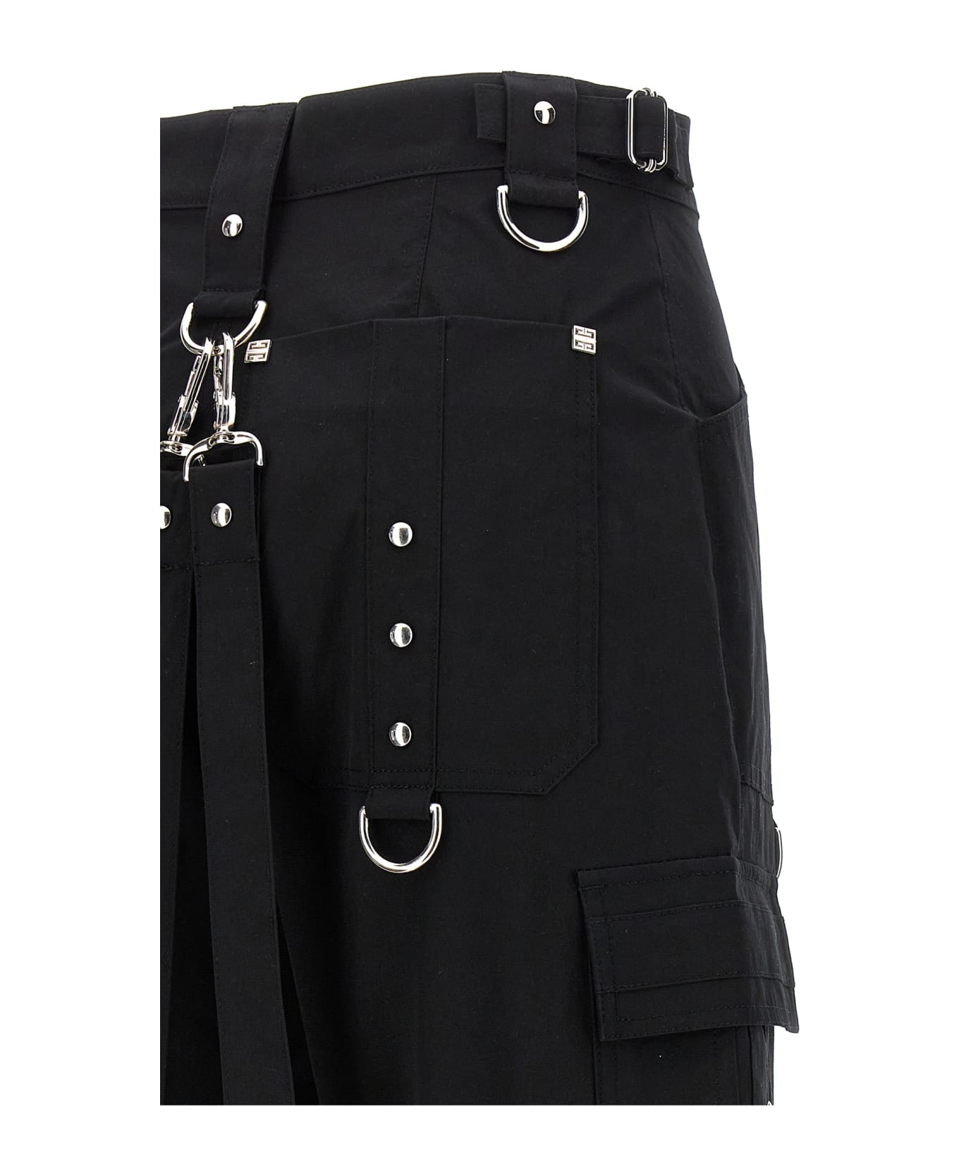 Two In One Detachable Cargo Pants With Suspenders - 5