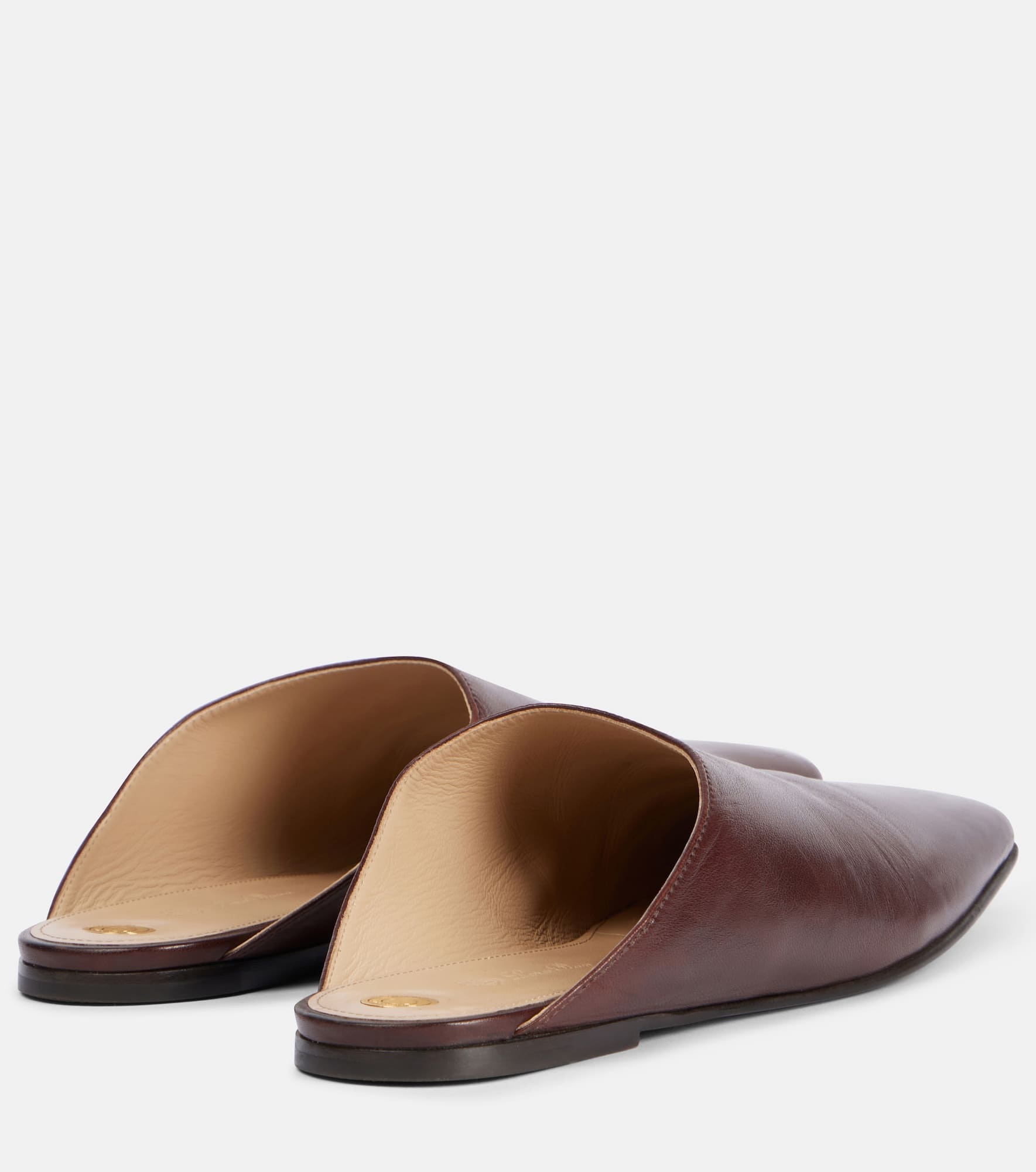 Alba leather mules - 2