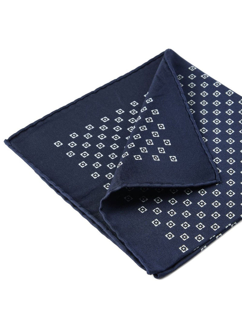 Brunello Cucinelli silk pocket square scarf outlook