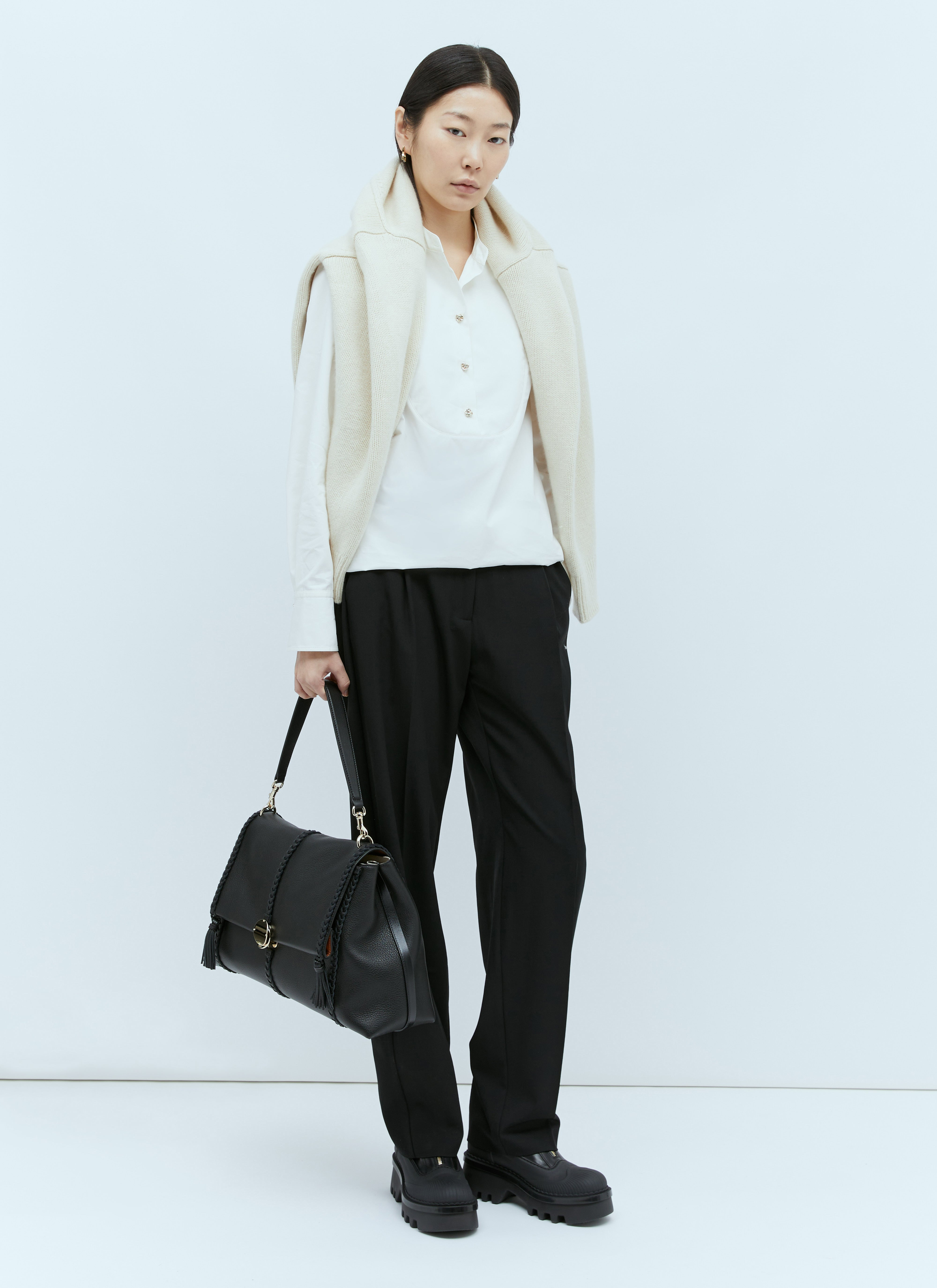 Chloé Women Penelope Large Shoulder Bag - 3