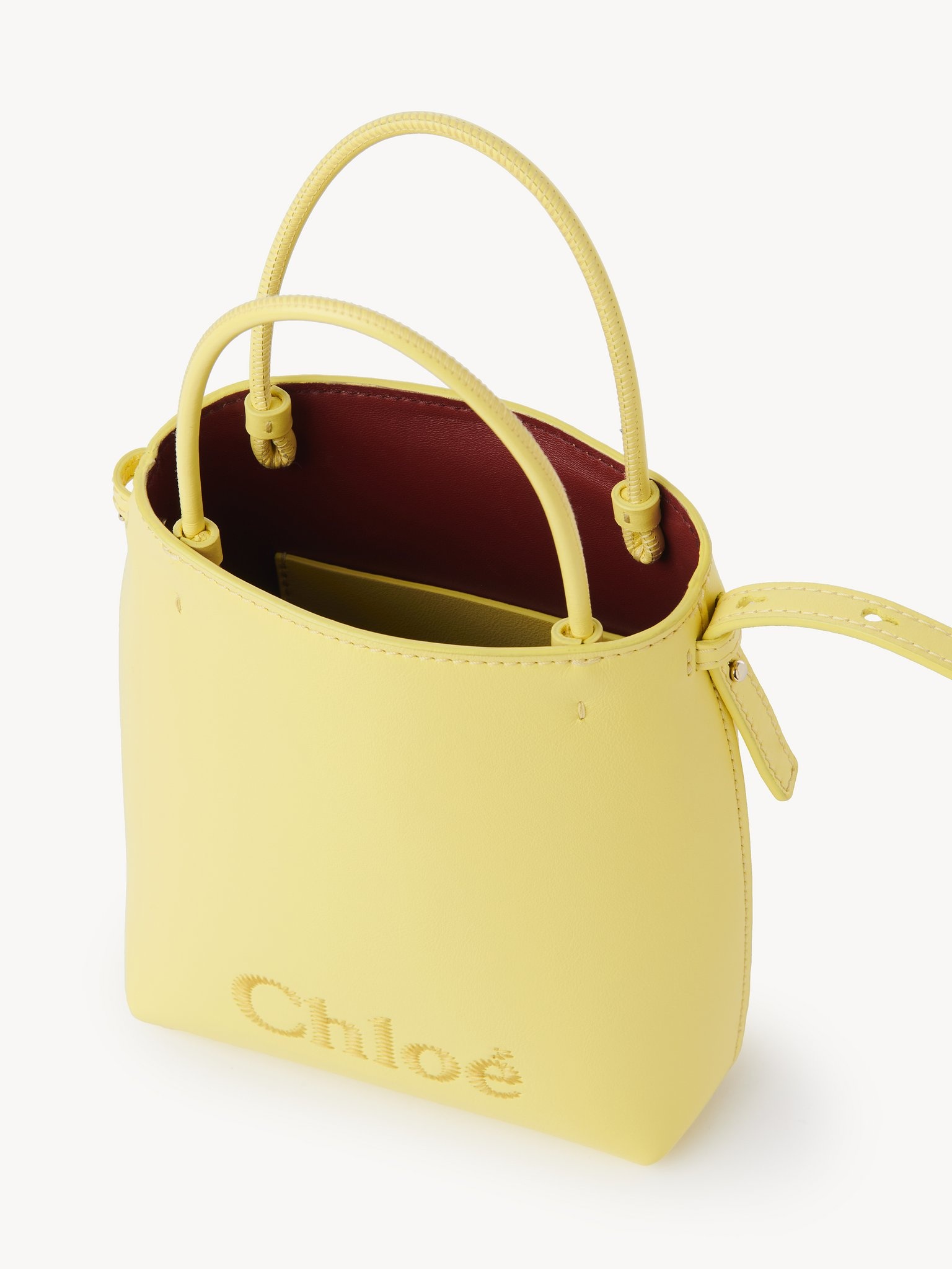CHLOÉ SENSE MICRO TOTE BAG - 5