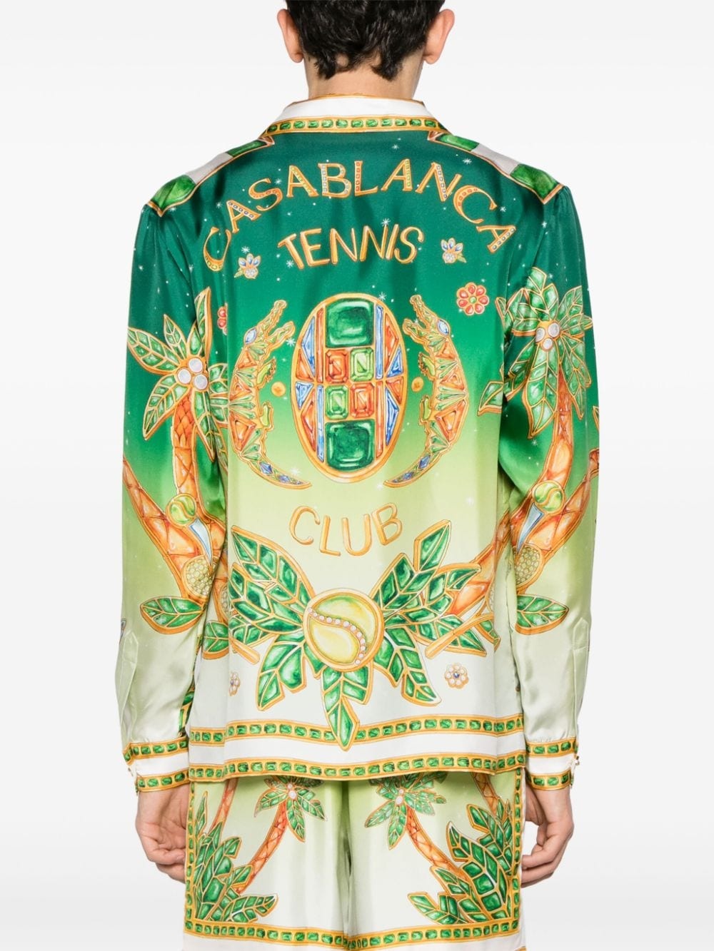 Joyaux D'Afrique silk shirt - 4