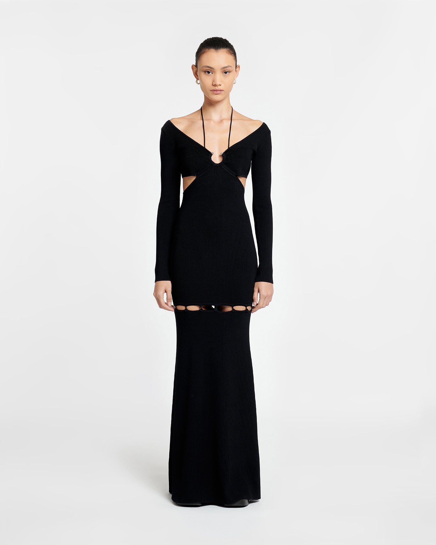 Ribbed-Knit Maxi Dress - 2