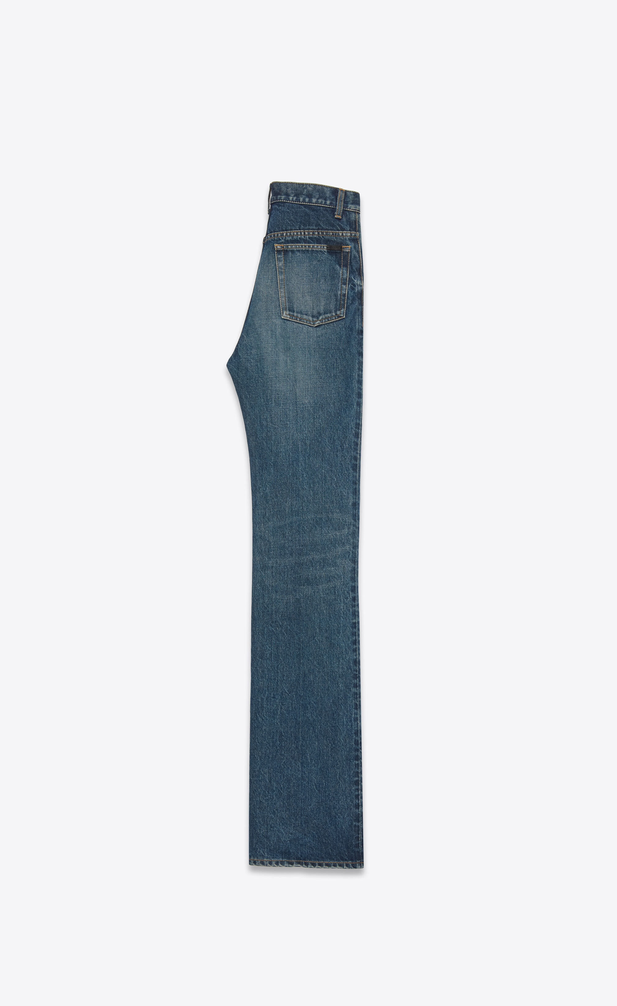 clyde jeans in august blue denim - 2