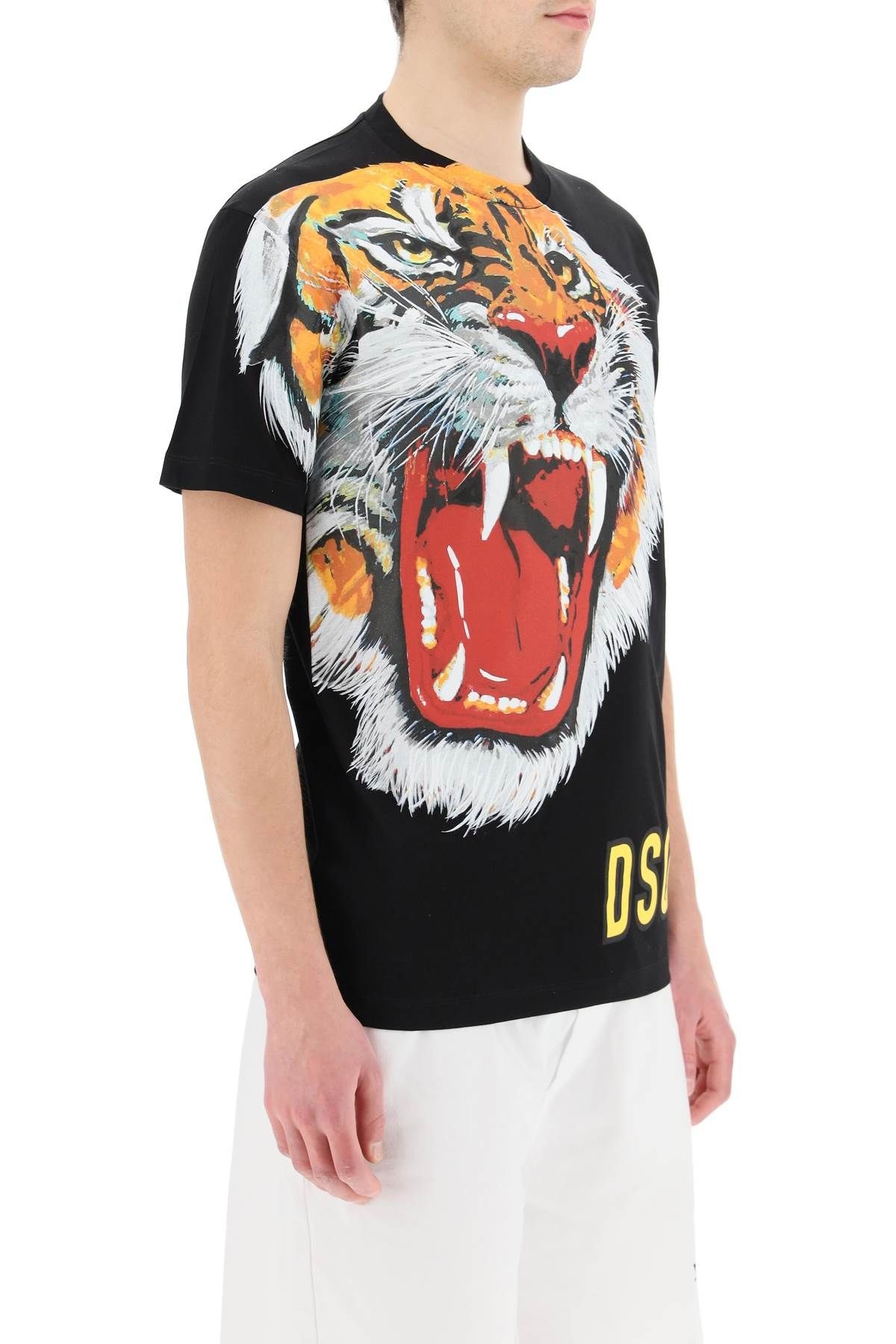 MAXI TIGER PRINT T-SHIRT - 3