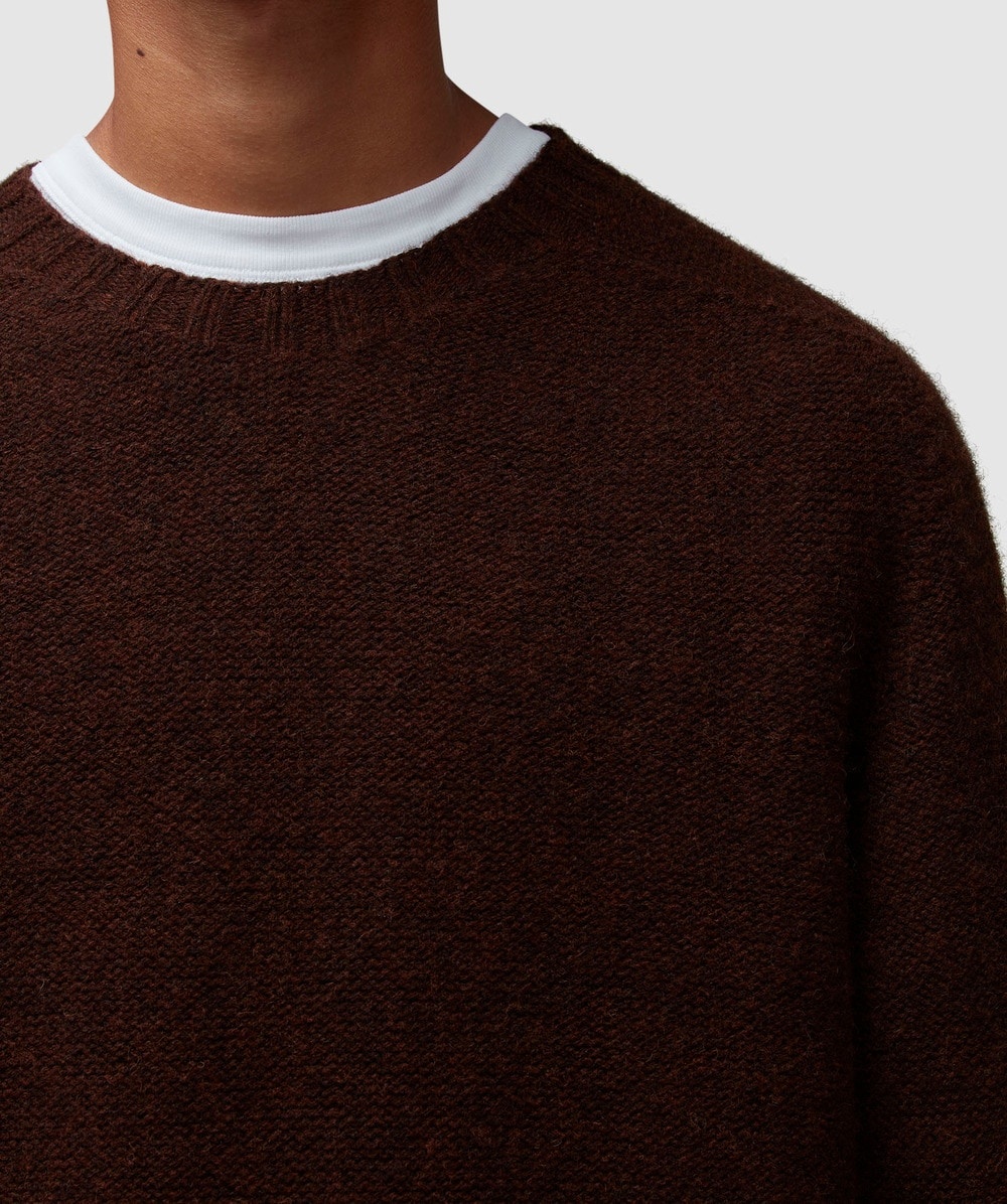 Seamless knitted crewneck - 4