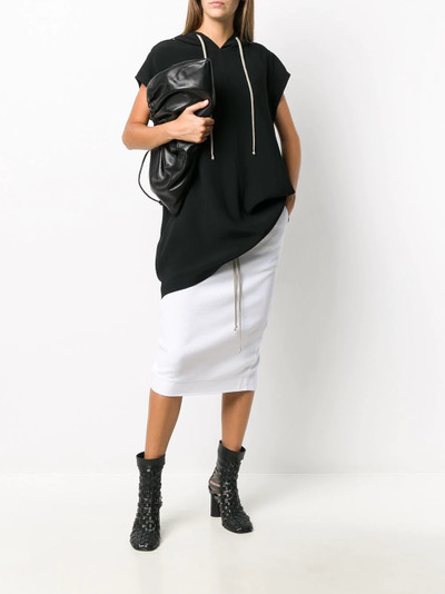 Rick Owens DRKSHDW drawstring midi skirt outlook