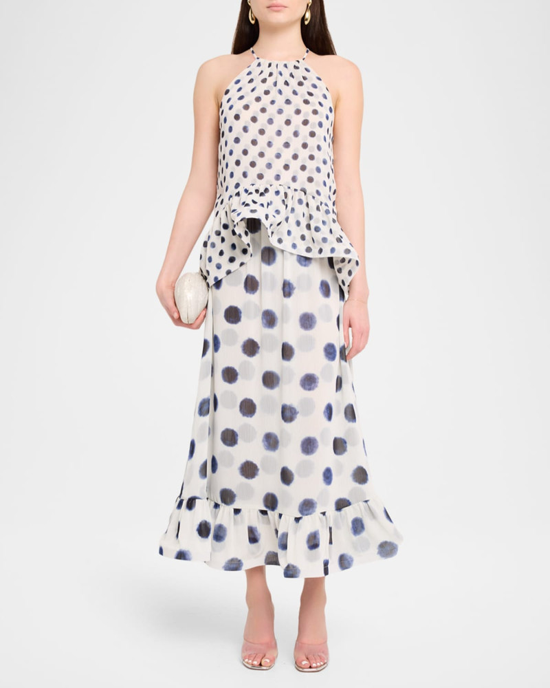 MISA Faith Polka-Dot Top outlook
