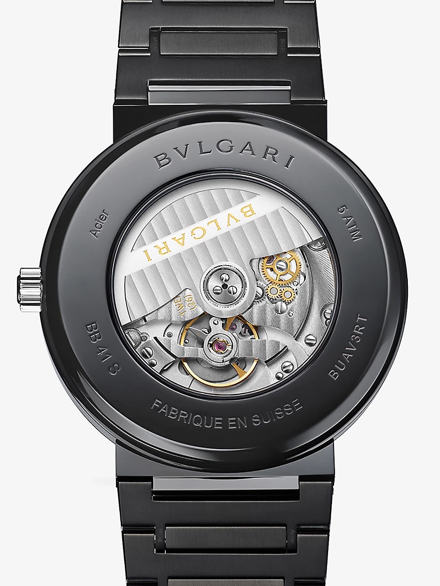 Bvlgari Bvlgari stainless-steel quartz watch - 4