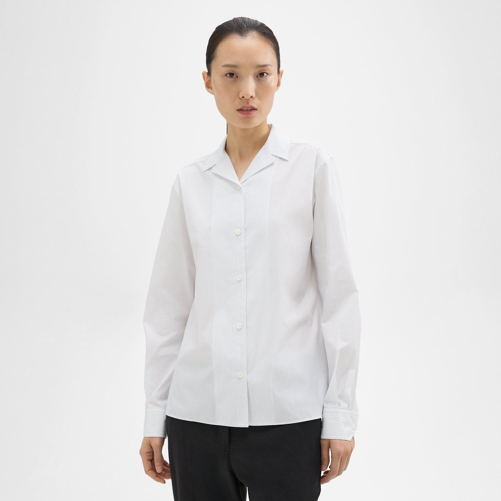 Striped Cotton-Blend Shirt - 2