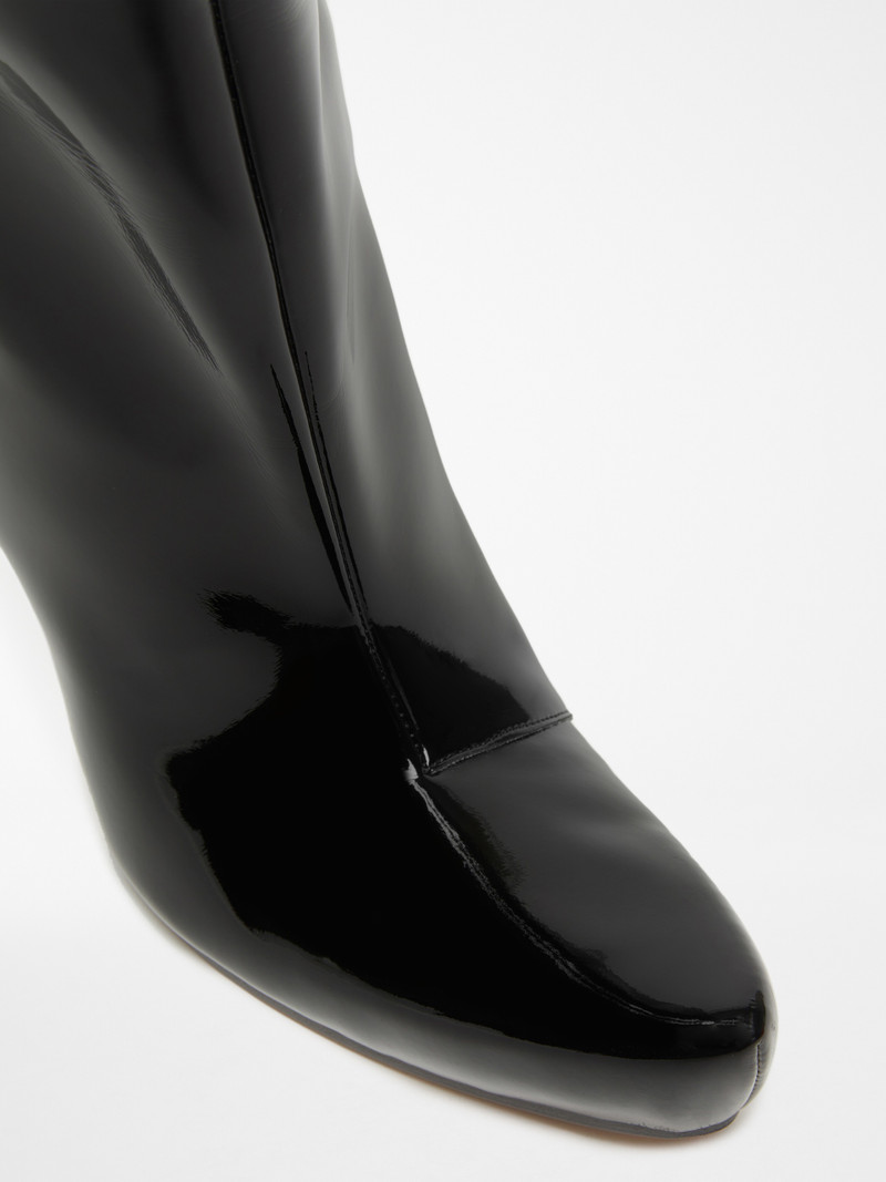 NOTIZIA Patent-leather boots 4