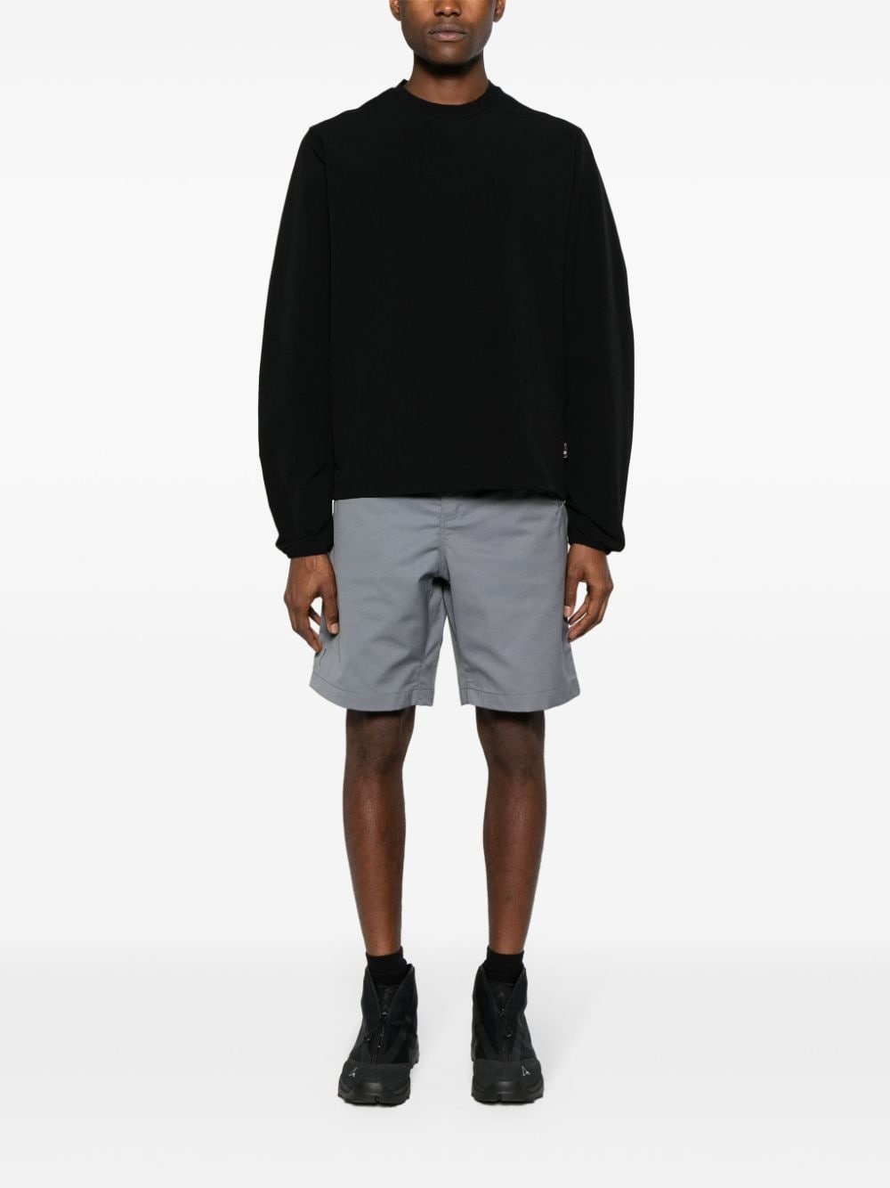 Folded Belt bermuda shorts - 2