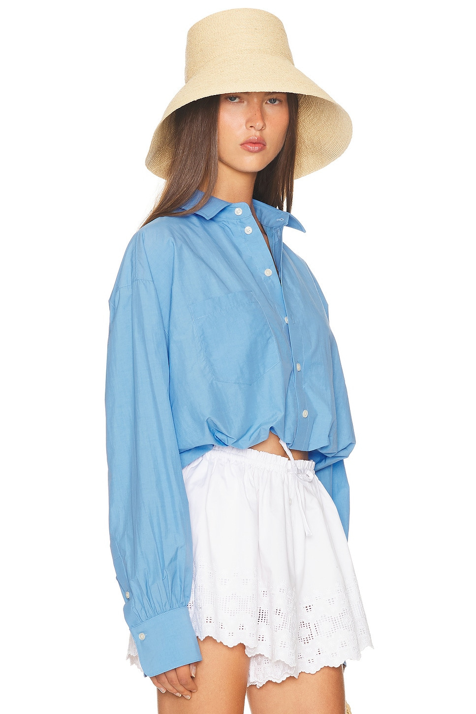 Bubble Shirt in Tech Poplin - 2