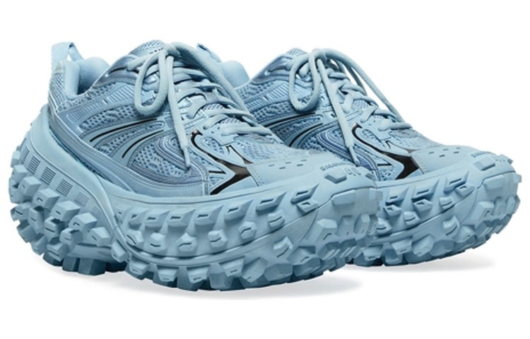 Balenciaga Bouncer Screw Sneakers 'Blue Mesh and Nylon' 685613W2RAA4000 - 3