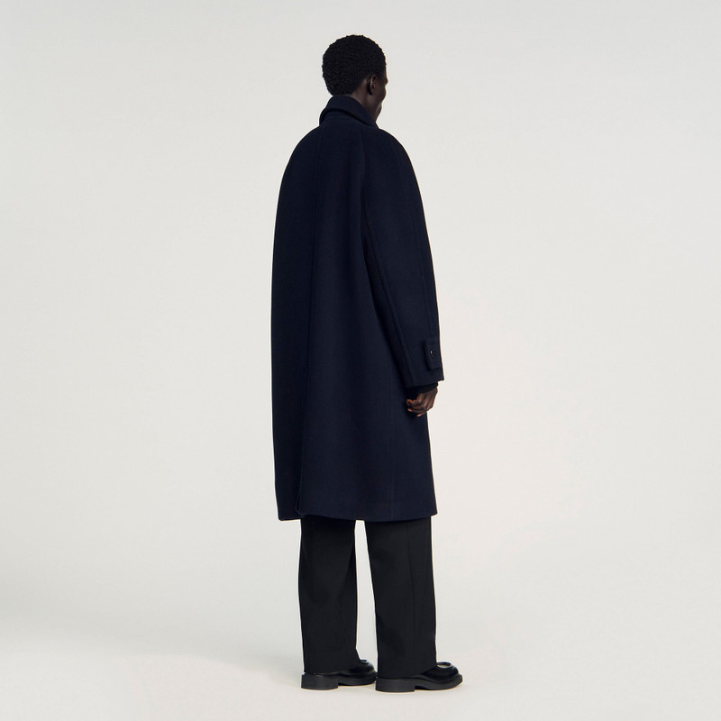 DOUBLE-BREASTED WOOL COAT 6