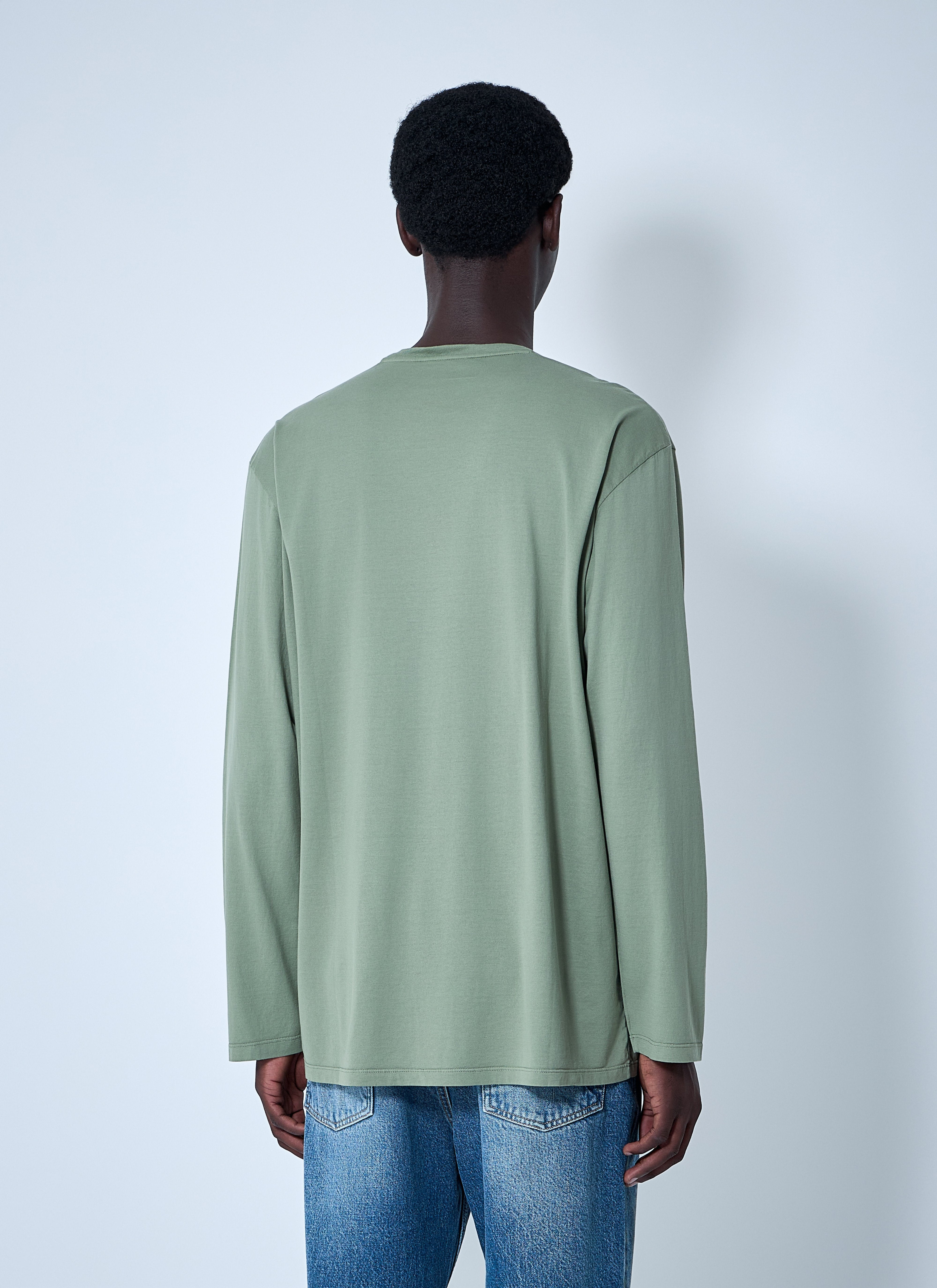 Rier Men Cotton Long Sleeve T-Shirt - 4