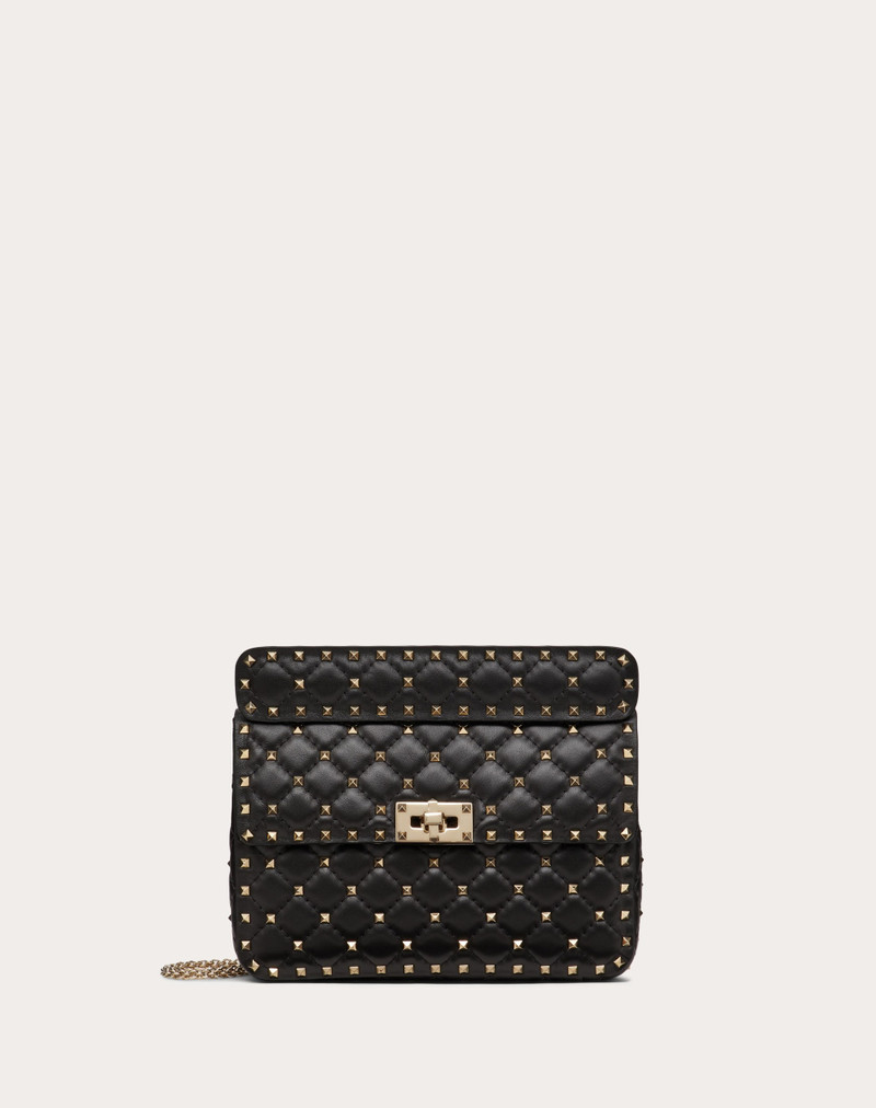 MEDIUM NAPPA ROCKSTUD SPIKE BAG - 1