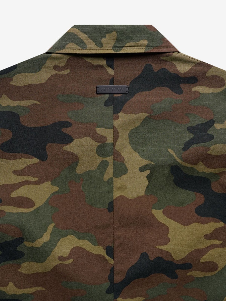 Camo Military Coat - 3