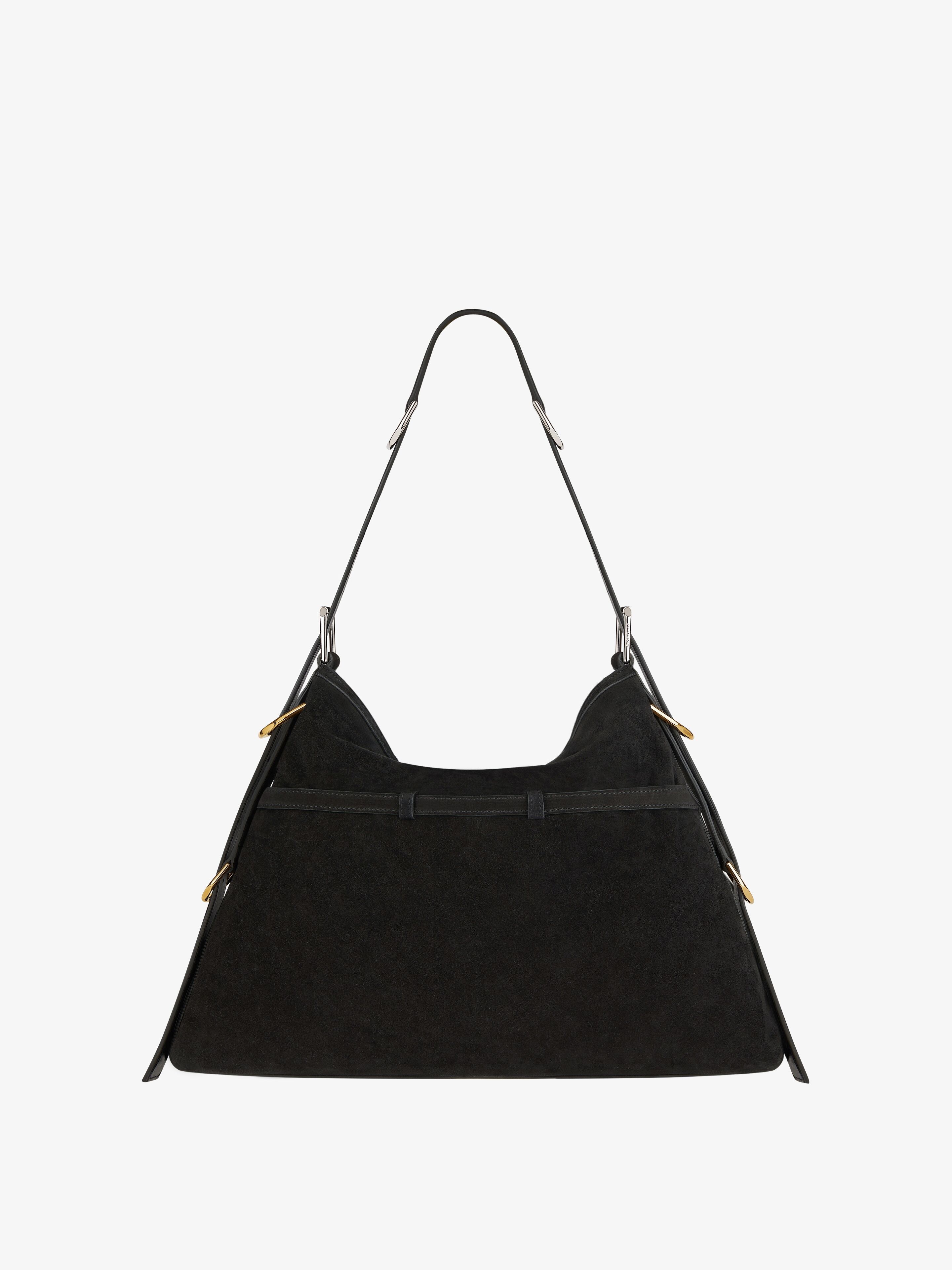 MEDIUM VOYOU BAG IN SUEDE - 3