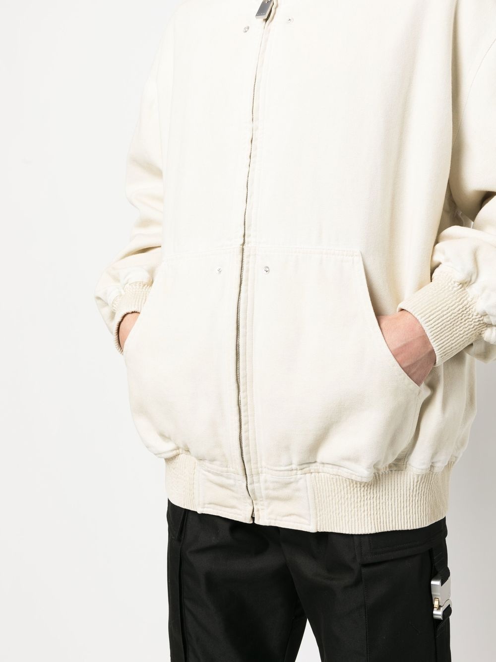 zip-up hooded jacket - 5