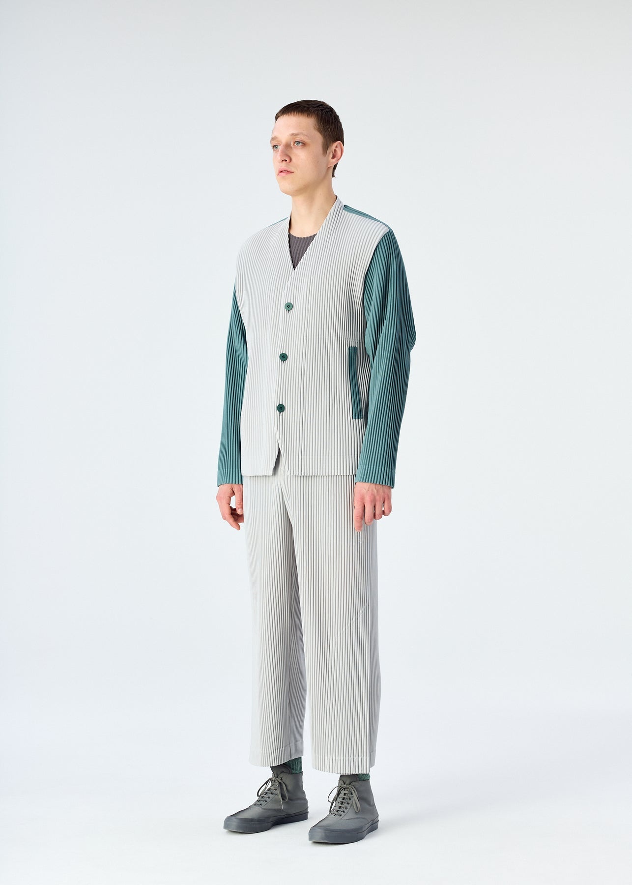 COLOR BLOCK JACKET - 3