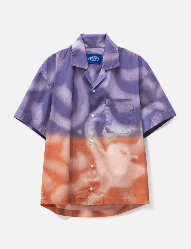 AWAKE NY X MUNDO DIP DYED CAMP SHIRT - 1
