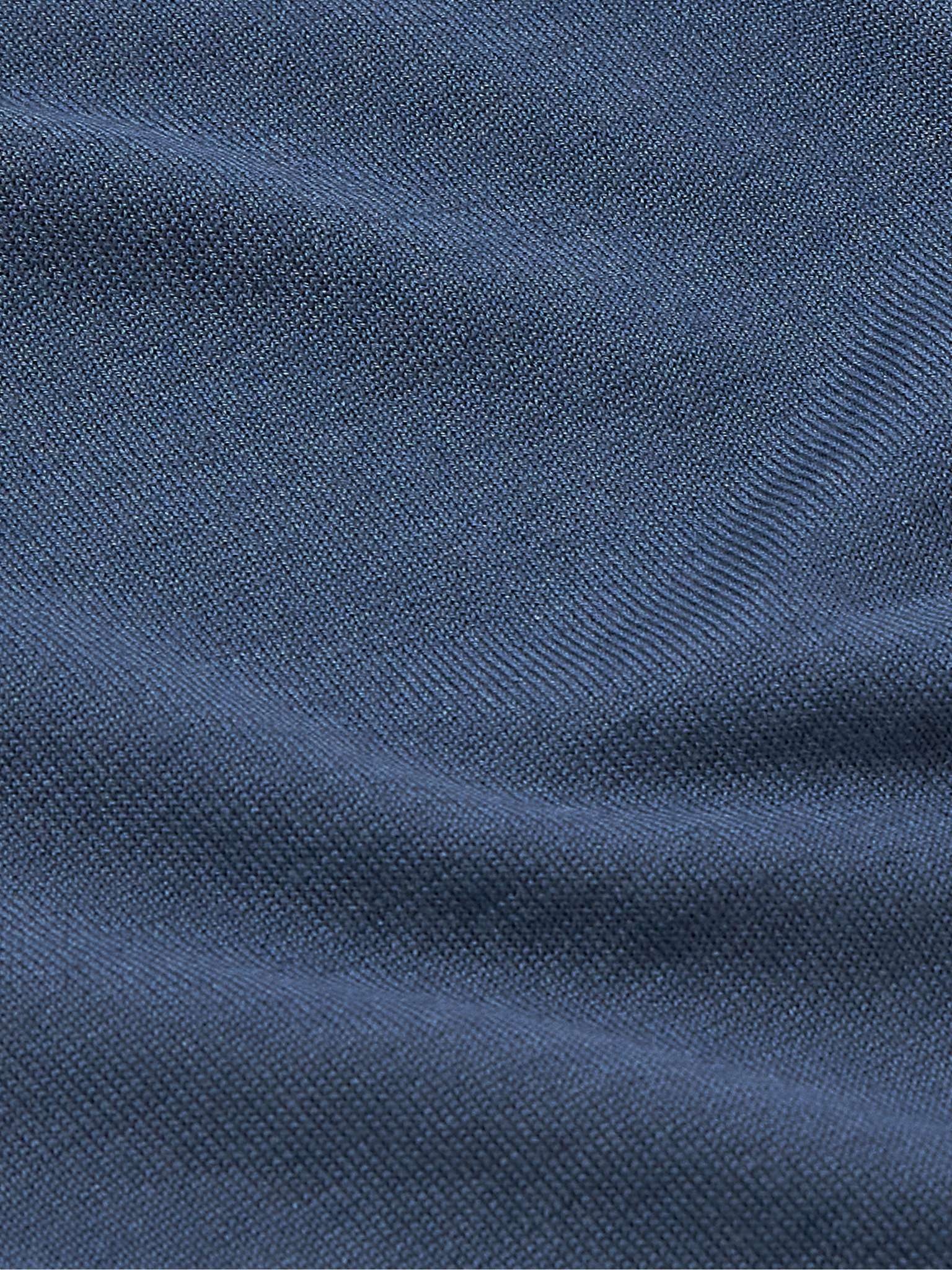 Slim-Fit Cashmere and Silk-Blend Polo Shirt - 5
