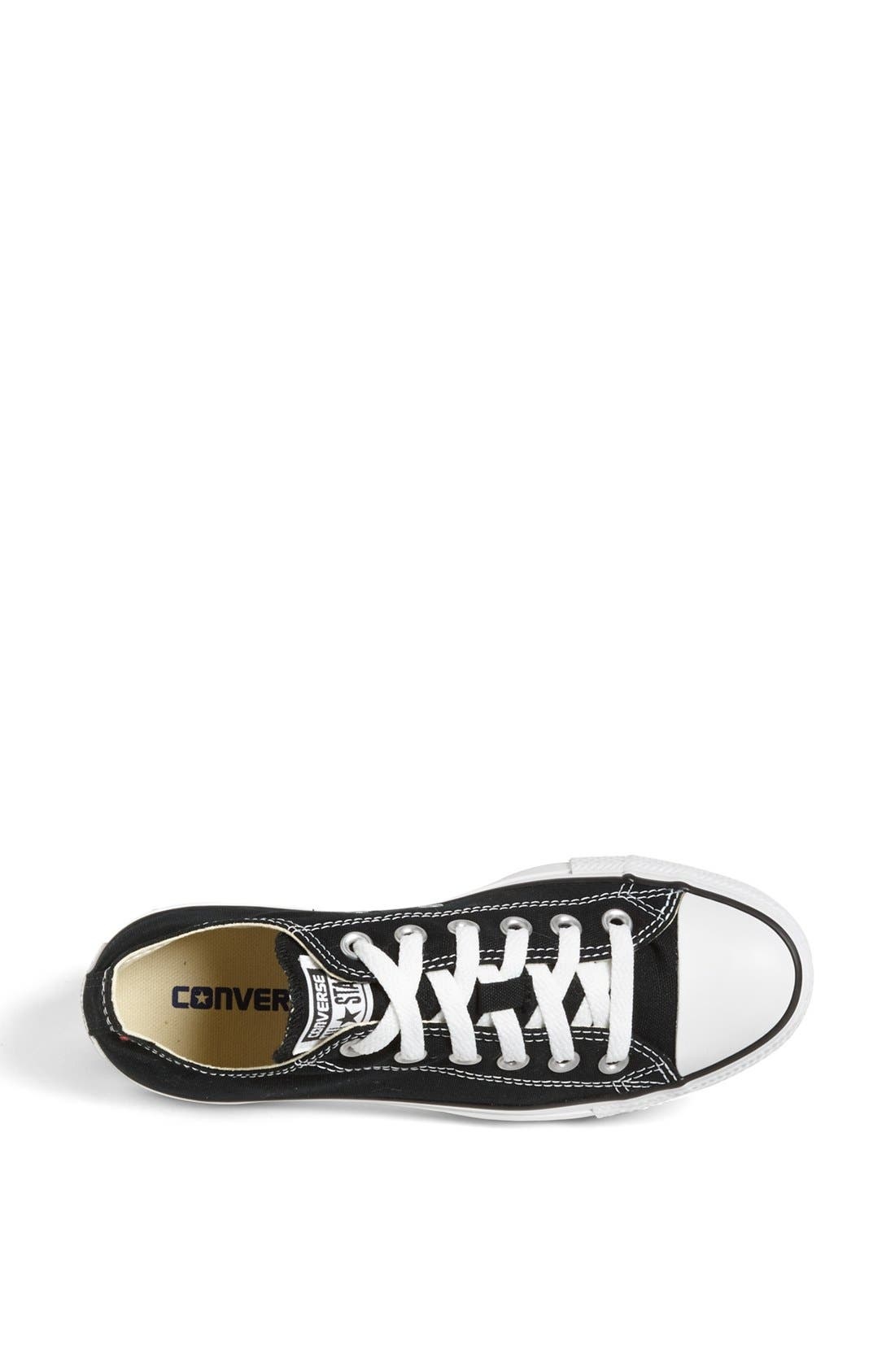Converse Chuck Taylor® All Star® Low Top Sneaker in Black at Nordstrom - 5