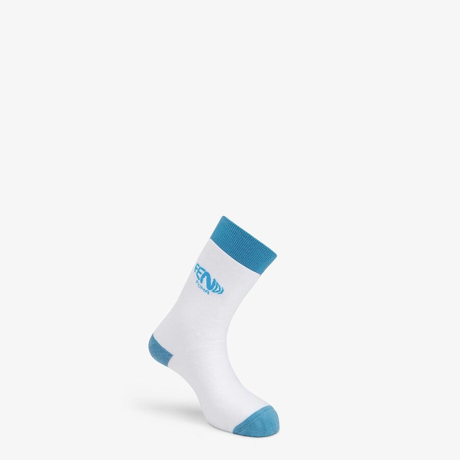 White cotton socks - 1
