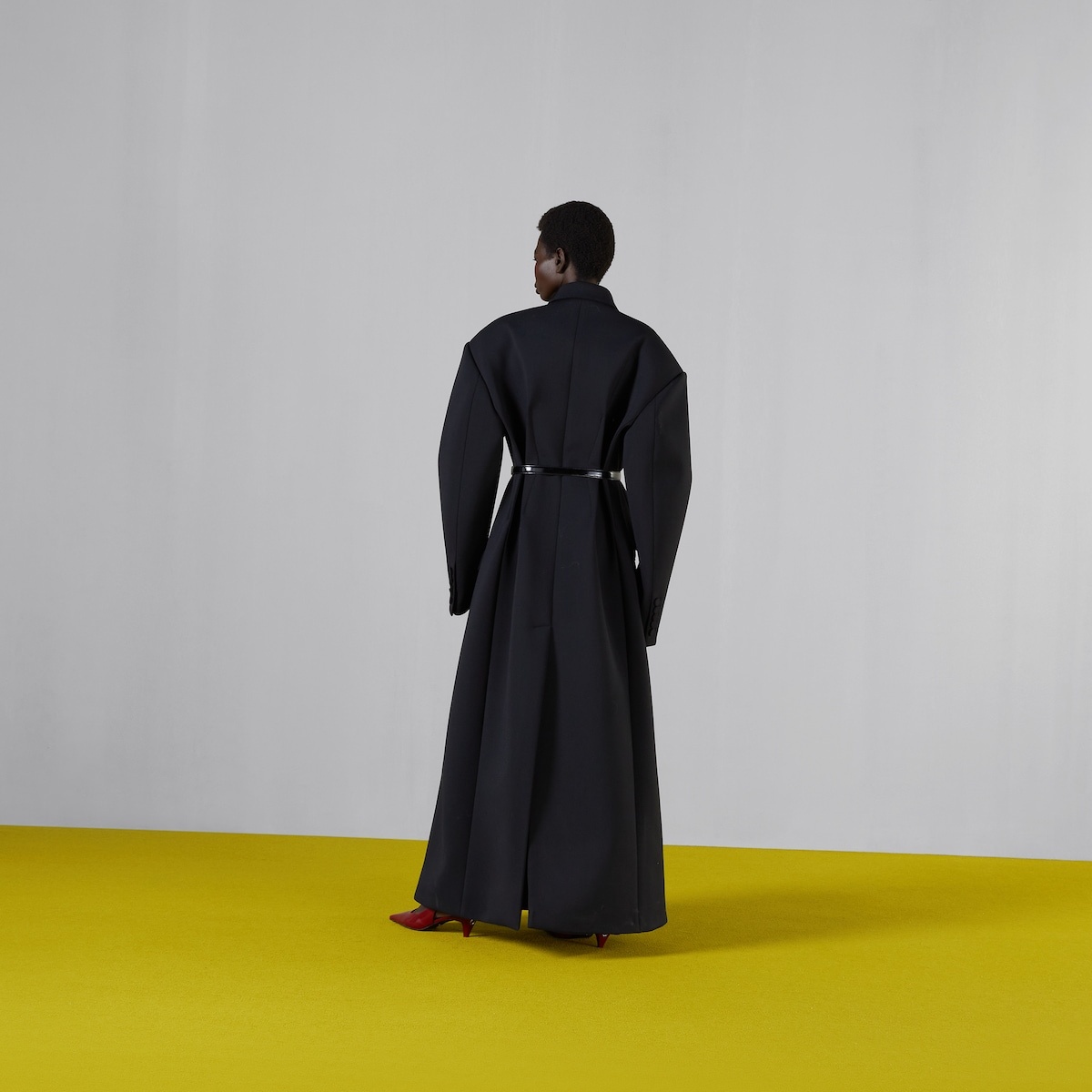 Wool neoprene coat - 7
