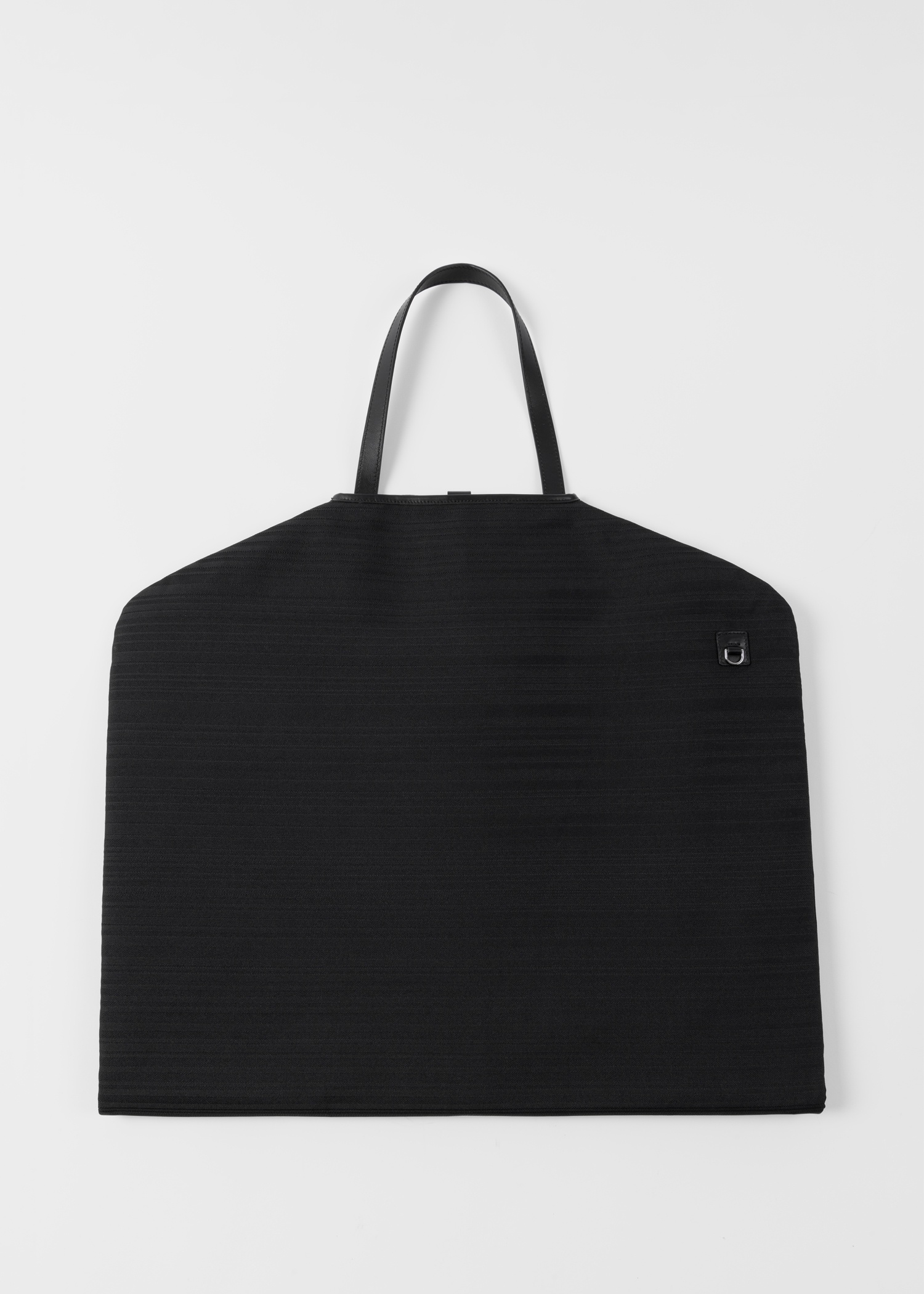 Black 'Shadow Stripe' Suit Carrier - 5