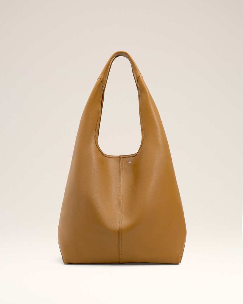 YELLOW SUPPLE LEATHER ETIENNE HOBO BAG 1