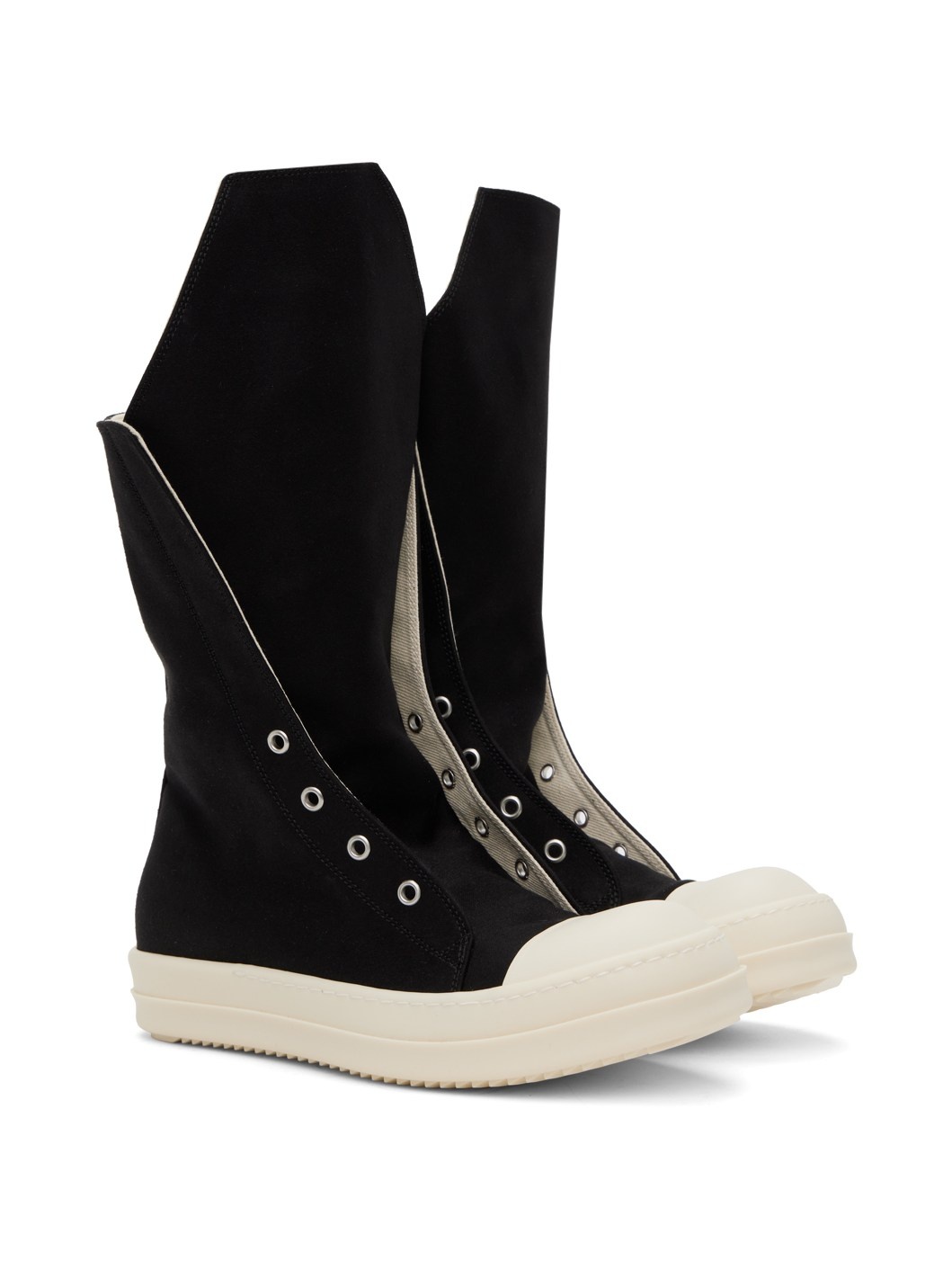 Black Boot Sneaks Sneakers - 4