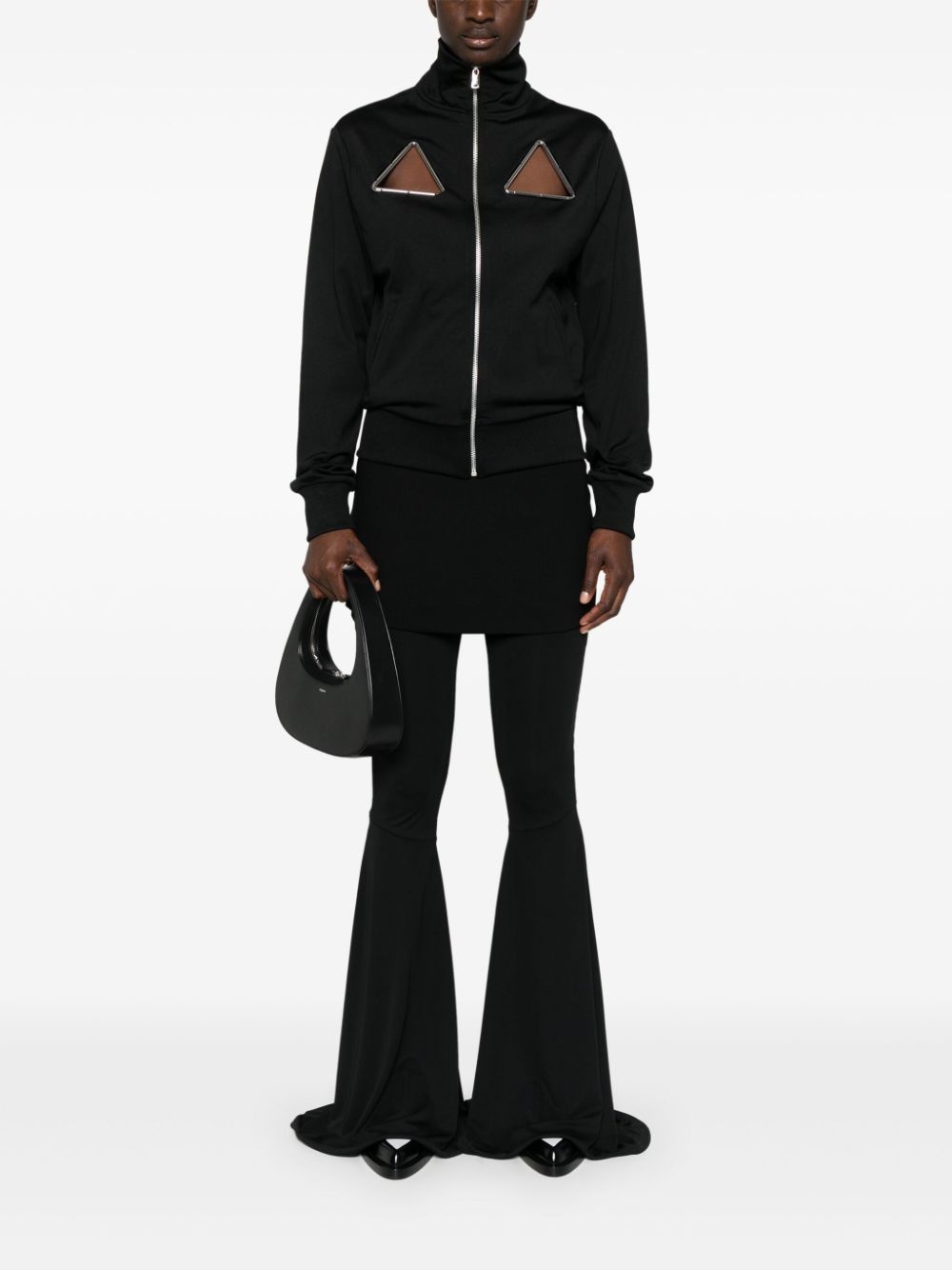 Triangle cut-out track jacket - 2