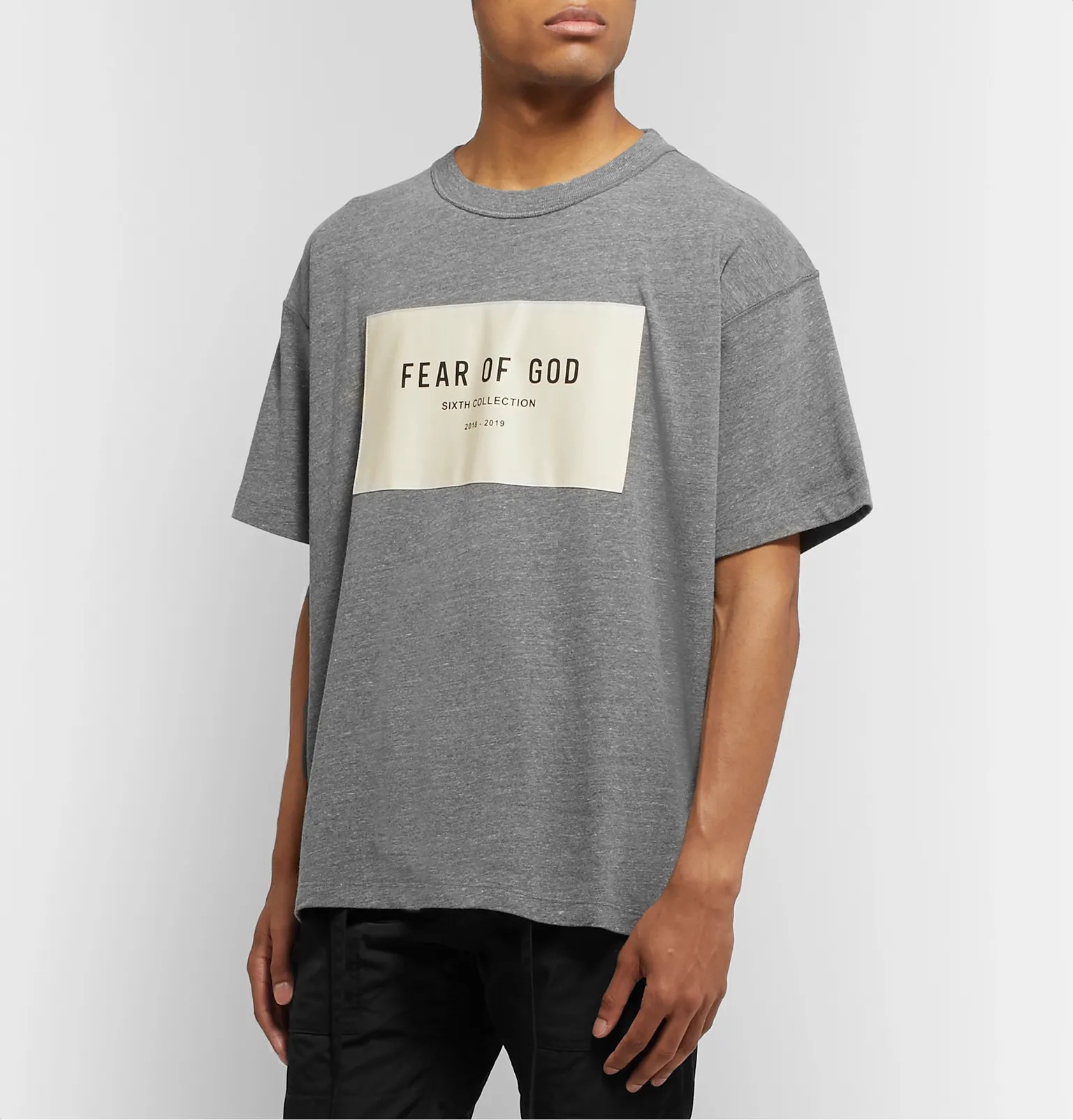 Oversized Logo-Appliquéd Cotton-Jersey T-Shirt - 4