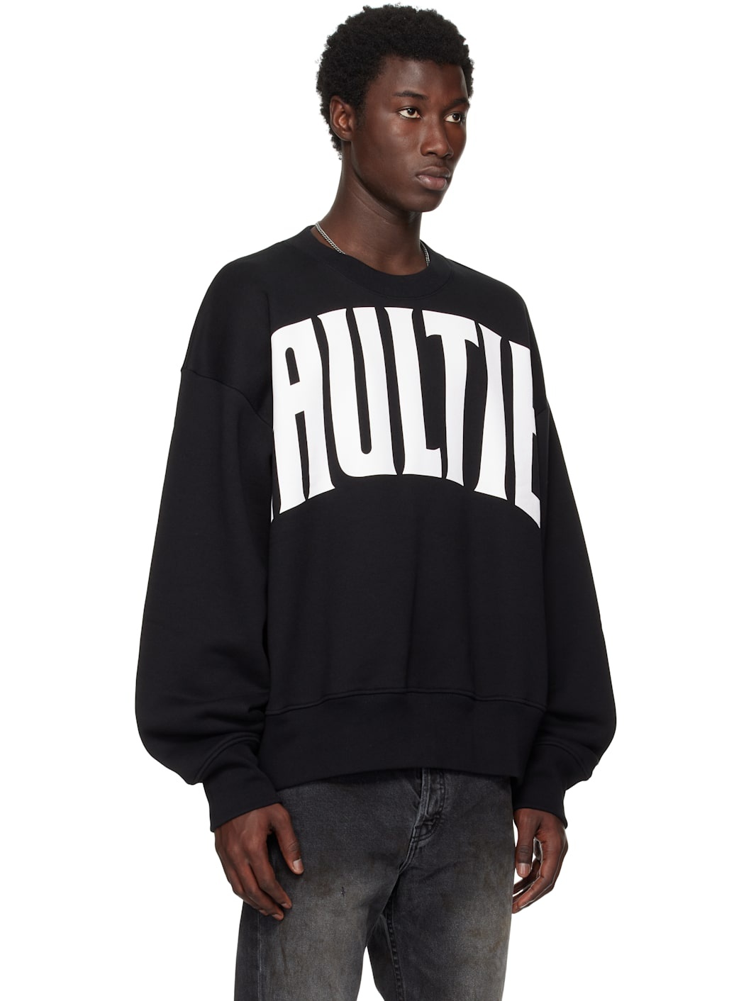 Black 'The Gaultier' Sweatshirt - 2