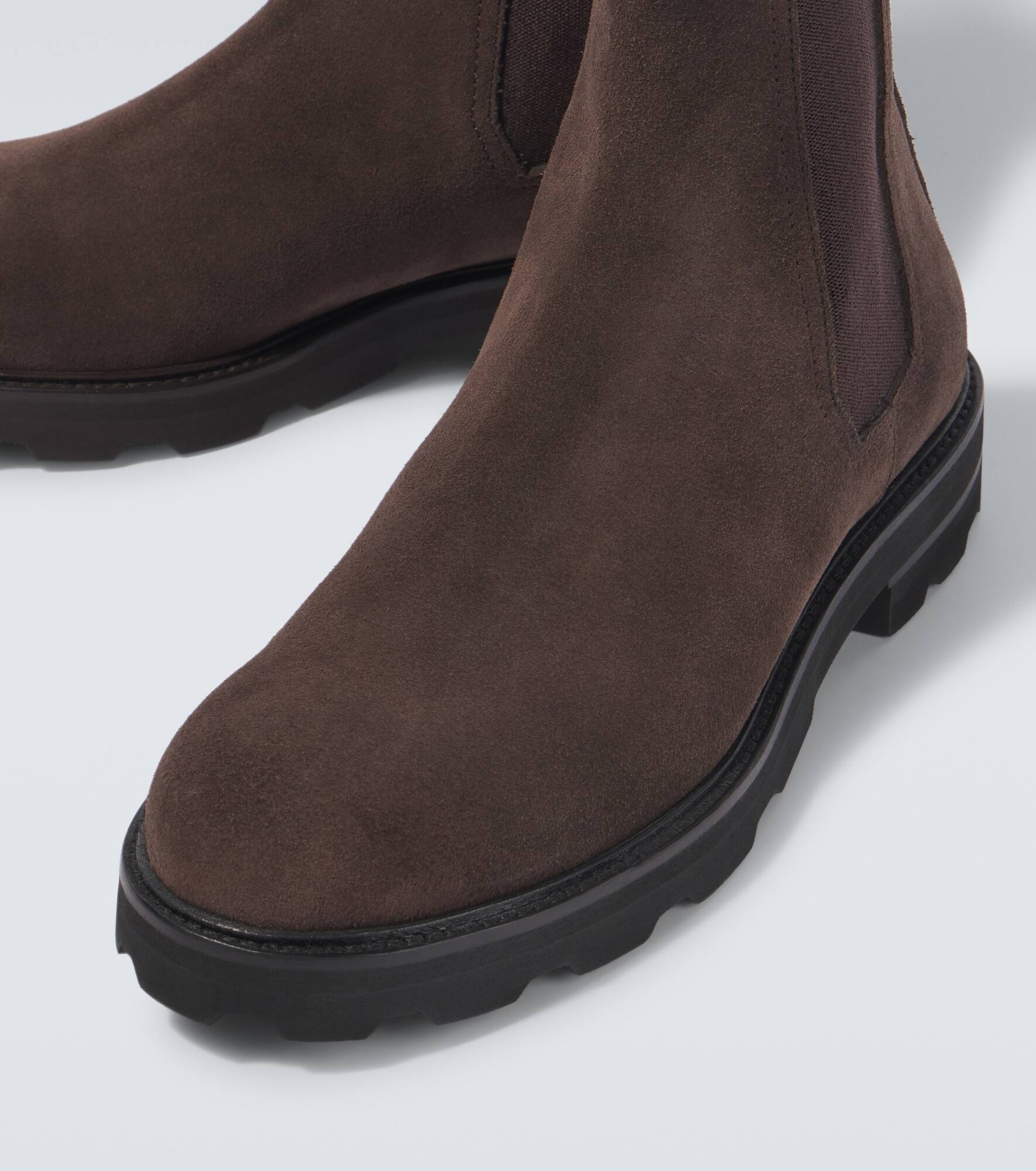 Suede Chelsea boots - 3